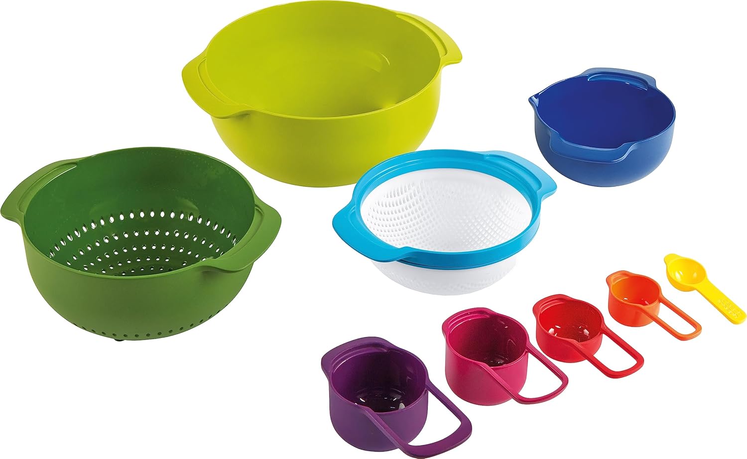 Casdon Joseph Joseph Nest 9 - Colourful Toy Food Prep Set for Kids 3+