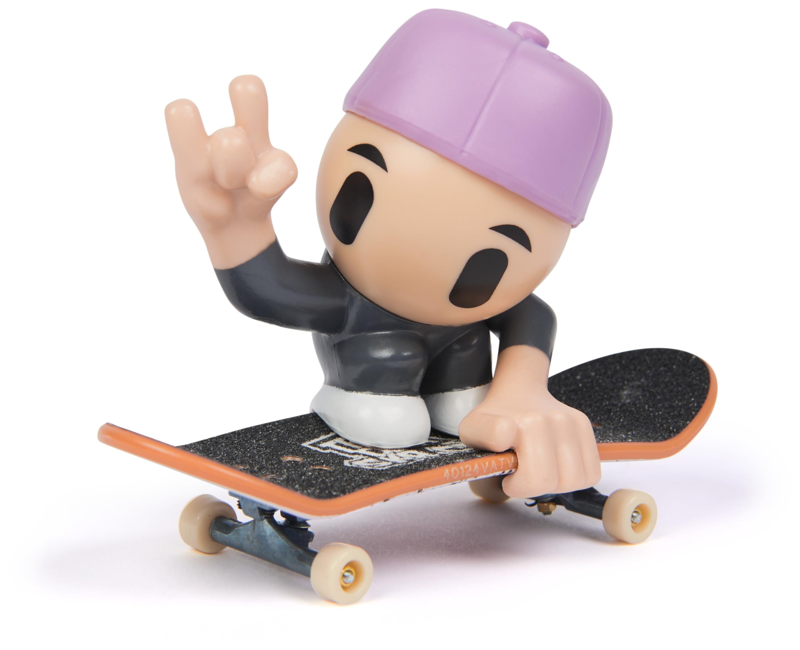 Tech Deck Sk8 Crew Fingerboard with Assistive Figure - Collectible Skateboard Toy for Kids 5+ 4