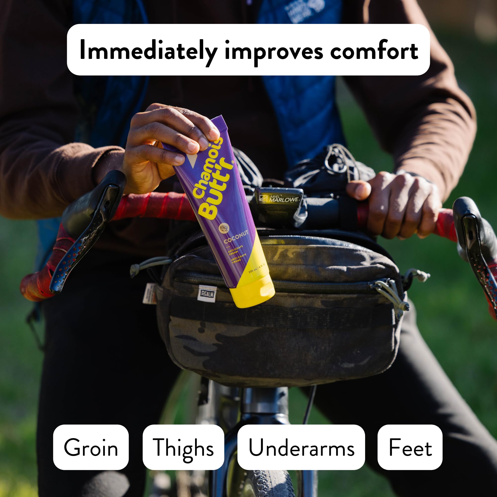 Chamois Butt'r - Coconut Anti-Chafe Cream, 235ml/8oz Tube 8