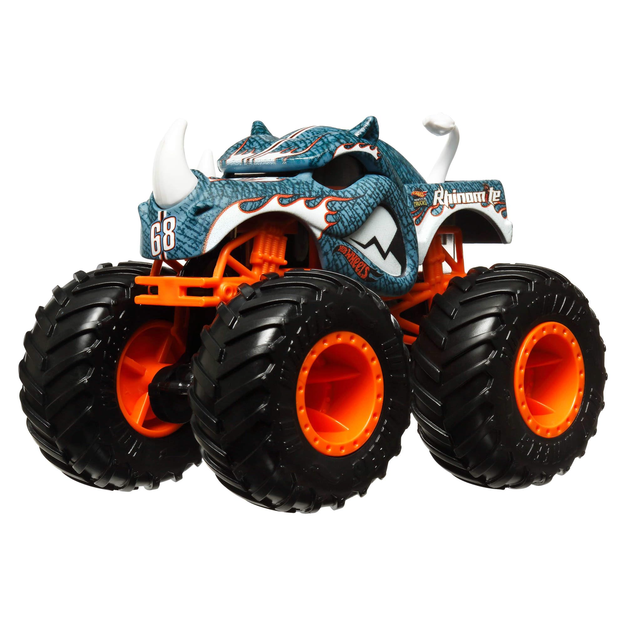 Hot Wheels Monster Trucks 4-Pack - 1:64 Scale Toy Trucks for Kids 3-6 Years 5