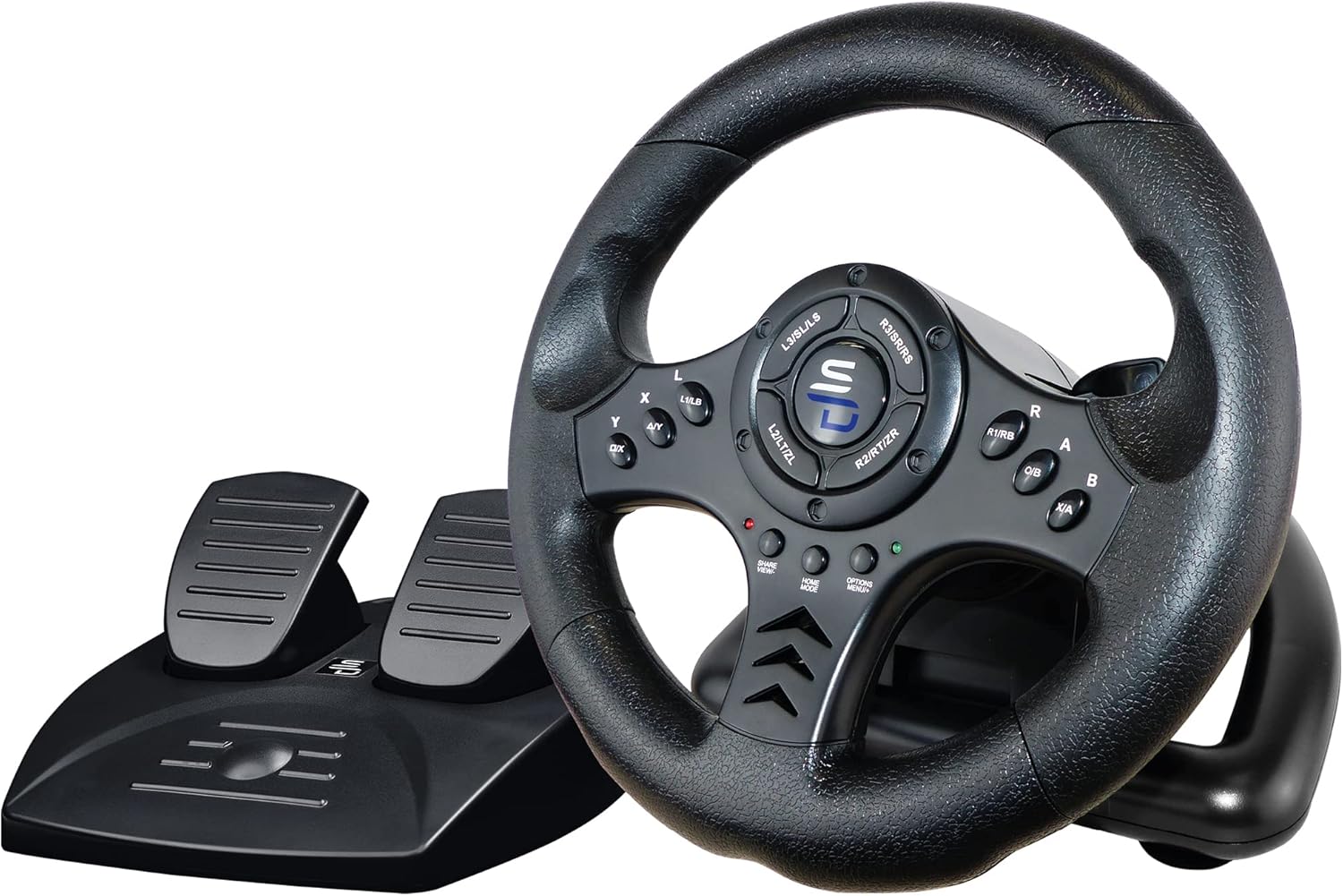 Superdrive SV450 Racing Steering Wheel with Pedals & Paddle Shifters for Xbox, PS4, Switch, PC