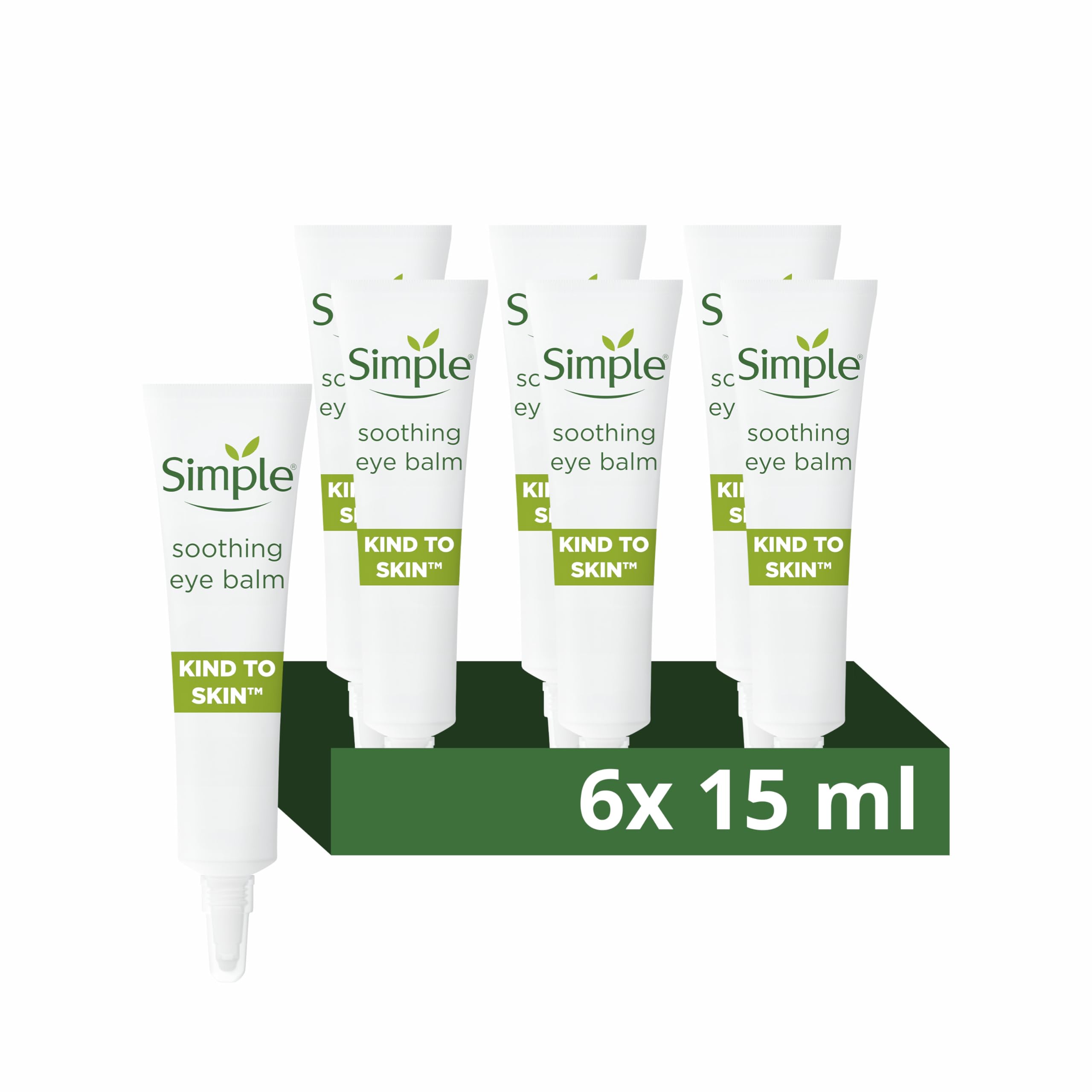 Simple - Soothing Eye Balm for Sensitive Skin (6 x 15 ml)