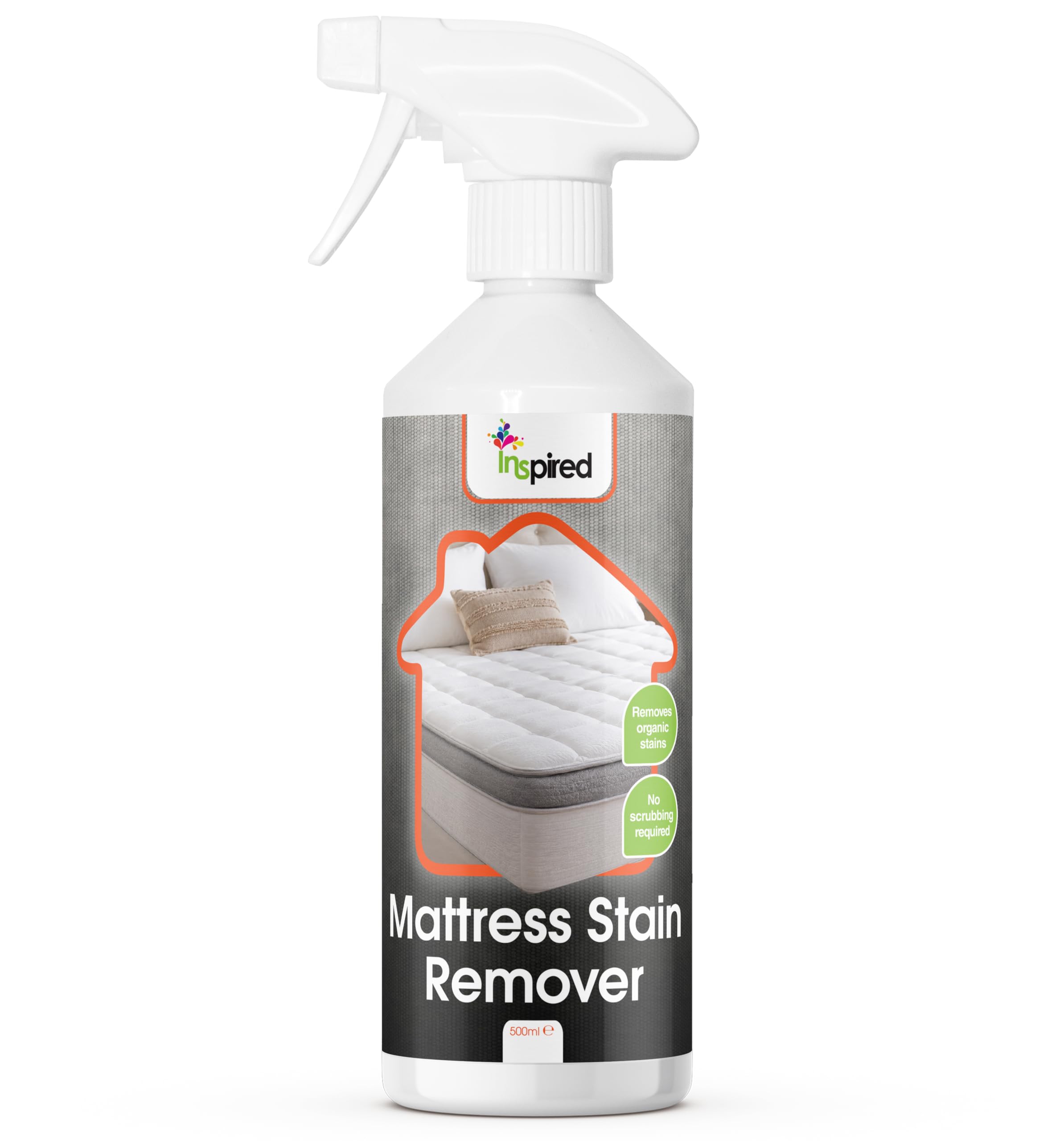 Inspired Professional Mattress Stain Remover Foam - Organic Stain Removal | 500 ml 1