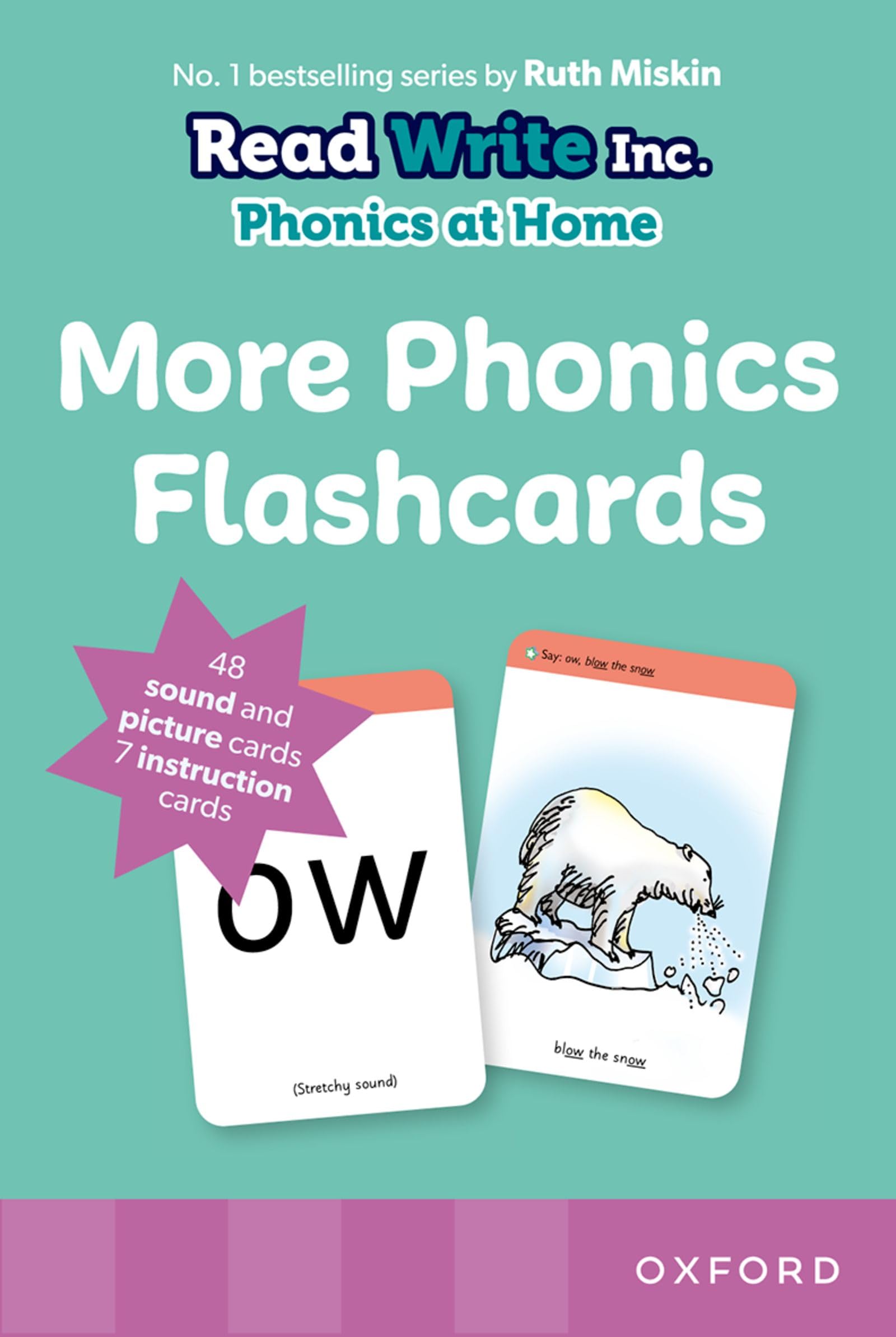 Oxford University Press Read Write Inc. Phonics: Home More Phonics Flashcards | Set 2 & 3 | Ages 4-5+