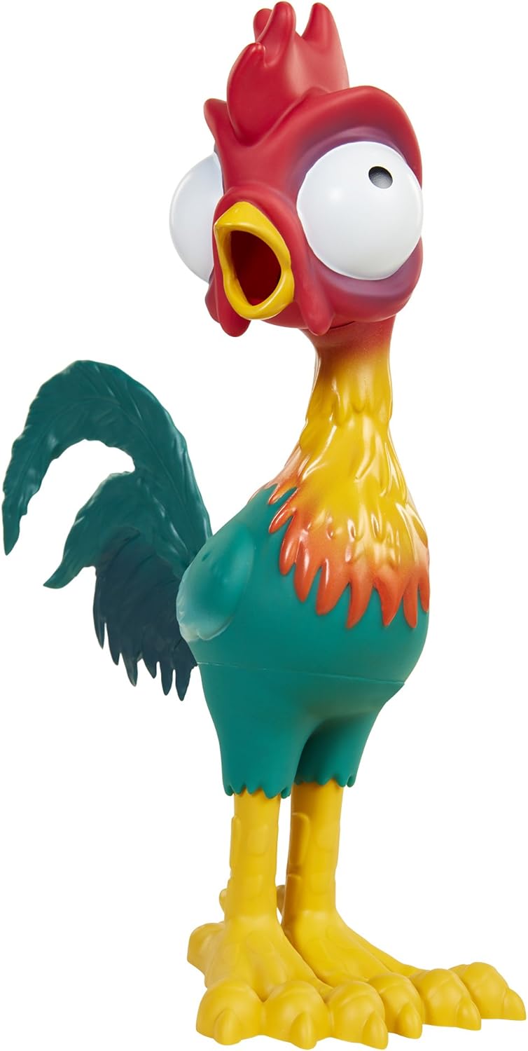 Disney Moana Squeeze and Scream Heihei - Interactive Squeezable Toy for Kids 3+ 5