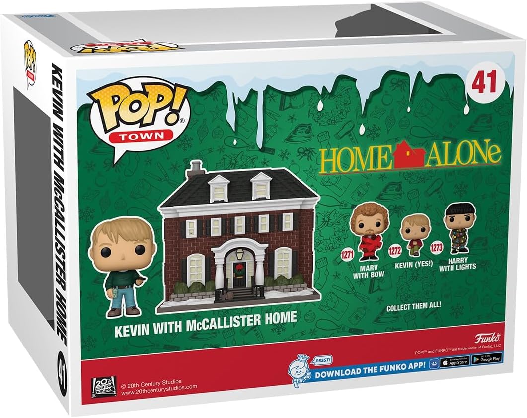 Funko Pop! Town: Home Alone - Kevin Mcallister with House Vinyl Figure 4