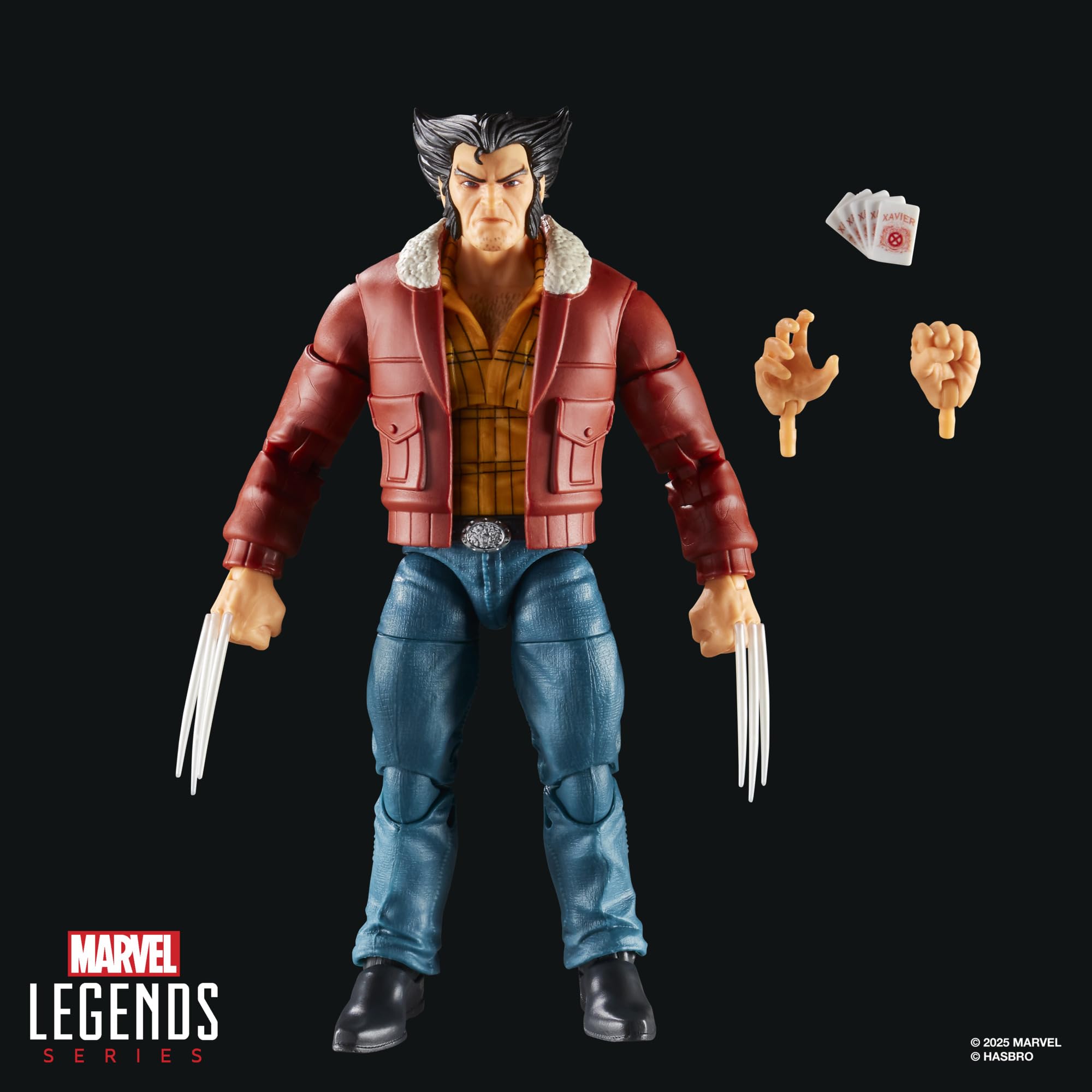 Marvel Legends Series Logan Action Figure - 6-Inch X-Men '97 Collectible with Articulation & Accessories 4