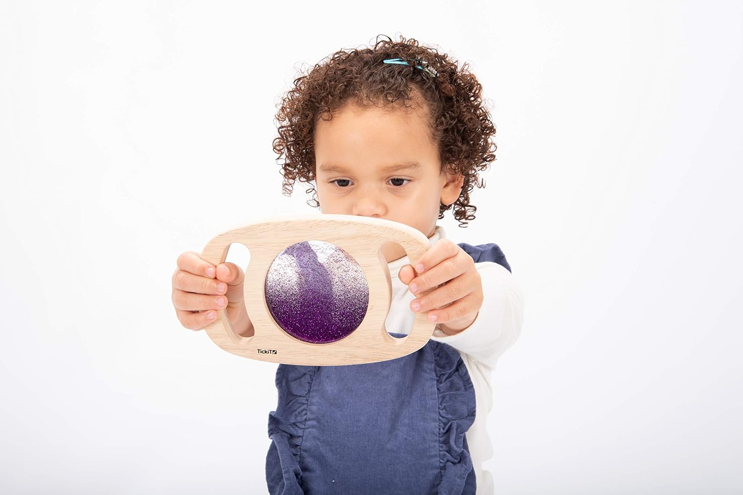 TickiT Easy Hold Glitter Panel - Purple Sensory Toy for Toddlers 12 Months+ 6