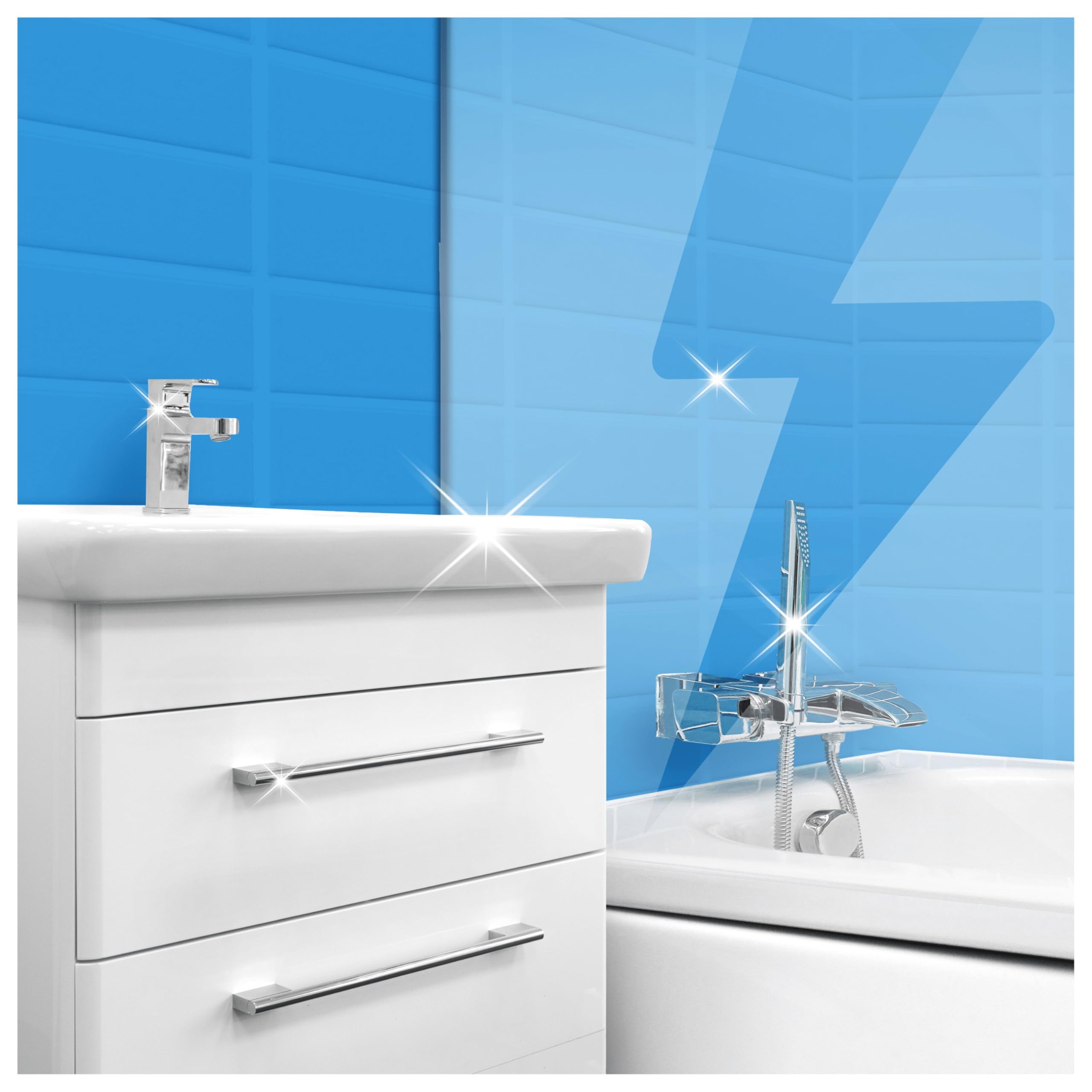 FLASH Bathroom Anti-Bac Spray Cleaner - 800 ml | Kills 99.9% Bacteria | Streak-Free Shine 7