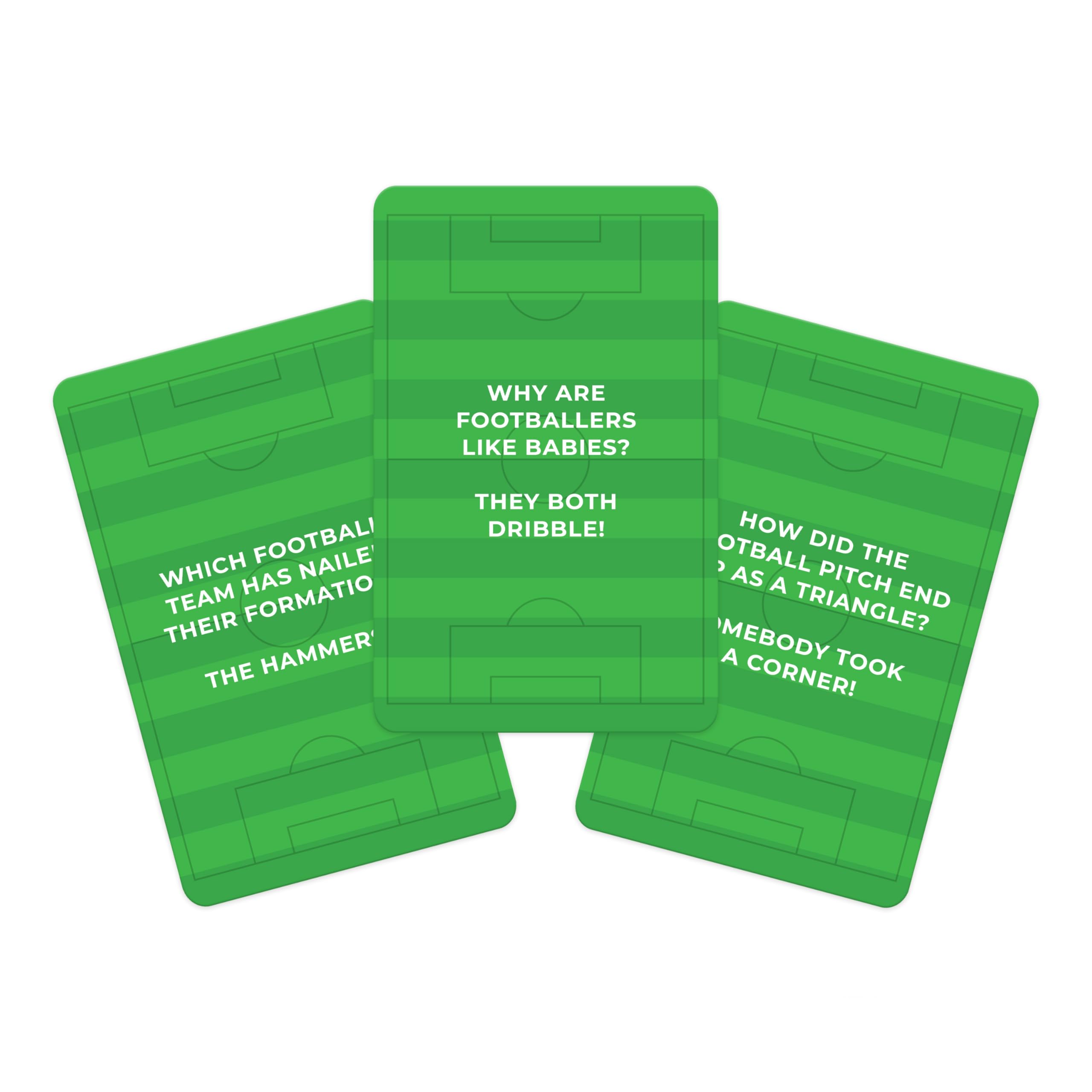 Gift Republic Football Dad Jokes - 100 Card Pack with Football-Themed Puns 3