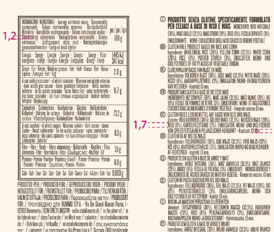 Rummo Gluten-Free Mezzi Rigatoni No. 51 – Organic Italian Pasta, Short Tubular Shape for Sauces & Baking 10