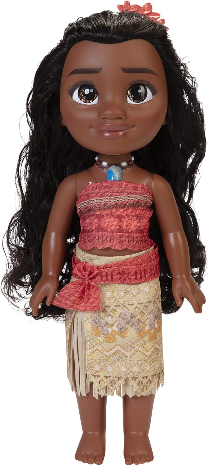 Disney Princess Moana Fashion Doll - 14" Glitter Eyes & Long Hair, Ages 3+
