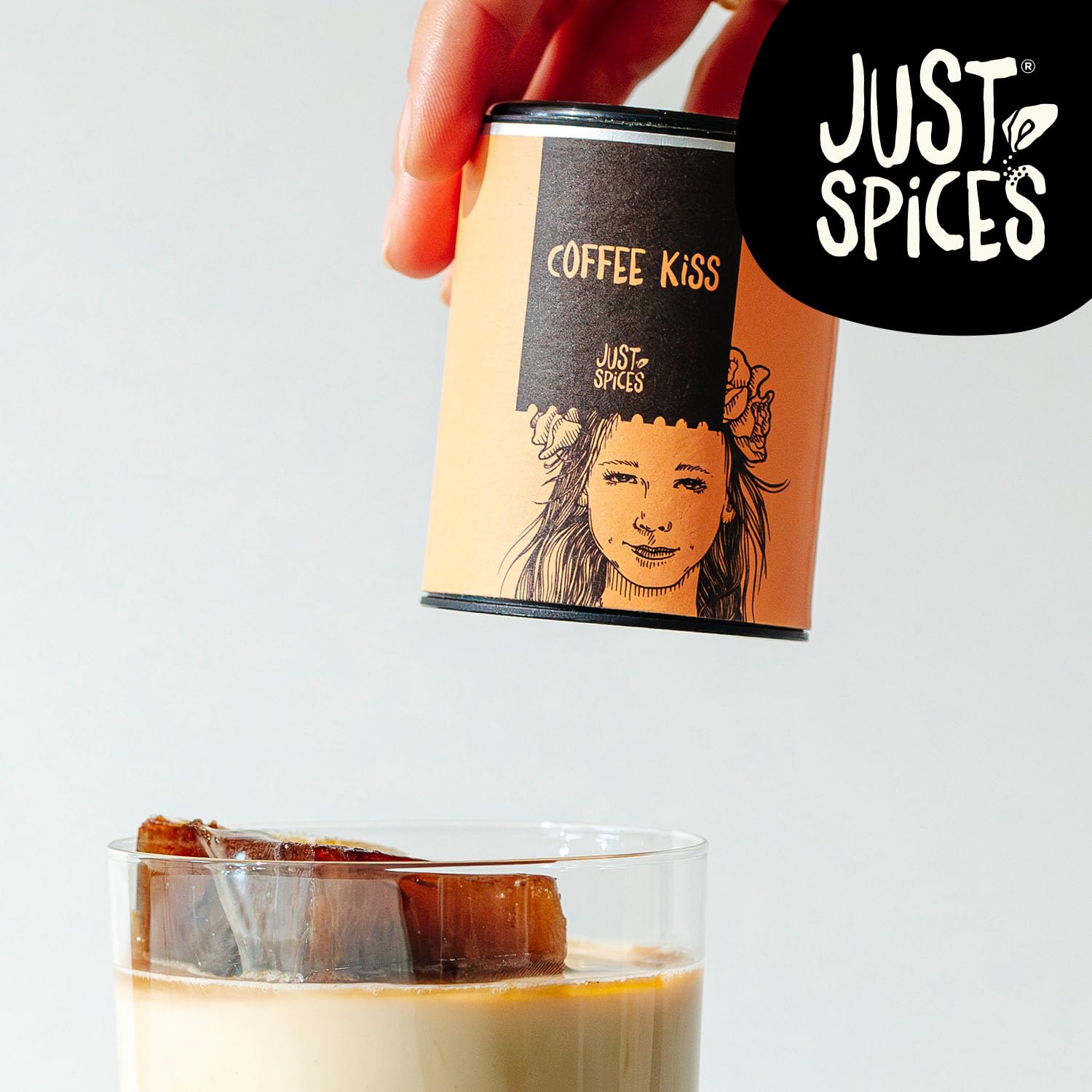 Just Spices Coffee Kiss - Cocoa & Almond Coffee Mix with Ceylon Cinnamon, 45g 3