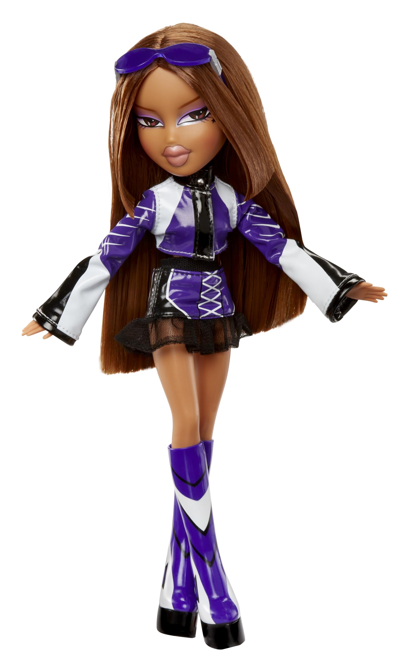 Bratz Scorchin' Yasmin - Fashion Doll with Moto-Inspired Outfit & Accessories, Ages 3+ 13