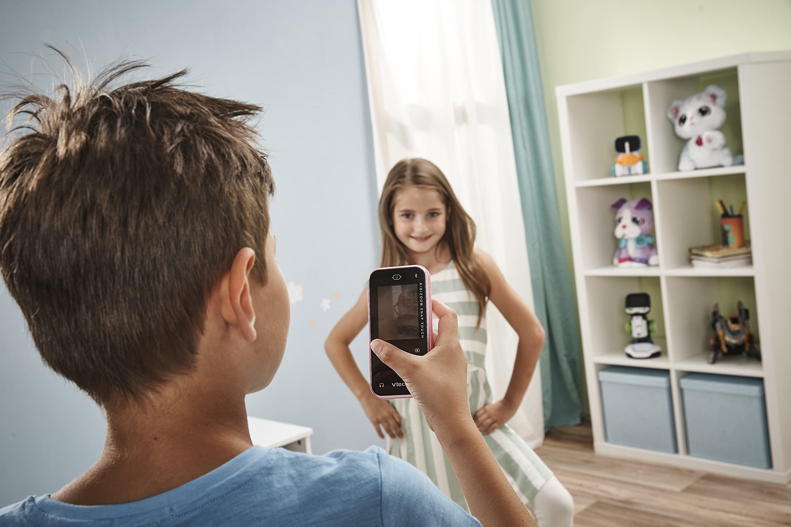 VTech KidiZoom Snap Touch Pink - 5MP Camera Kids Toy with Touchscreen & Games 5