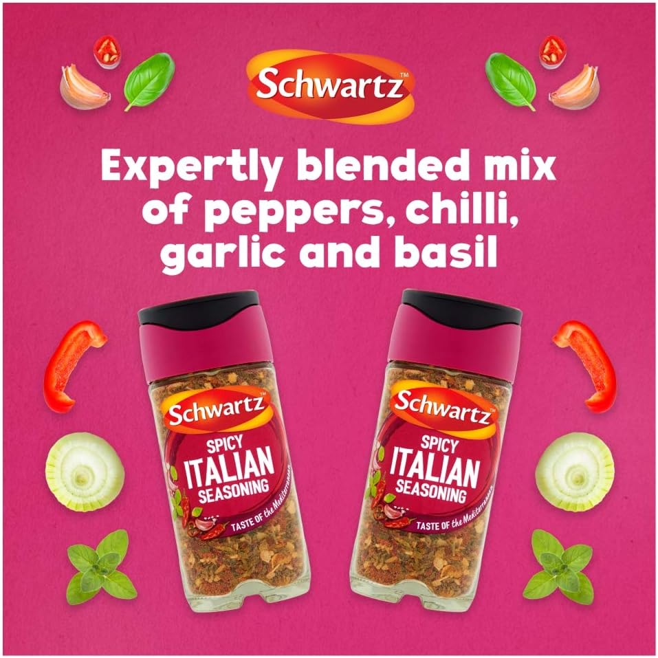 Schwartz - Spicy Italian Seasoning 42g Jar (Pack of 6) 5