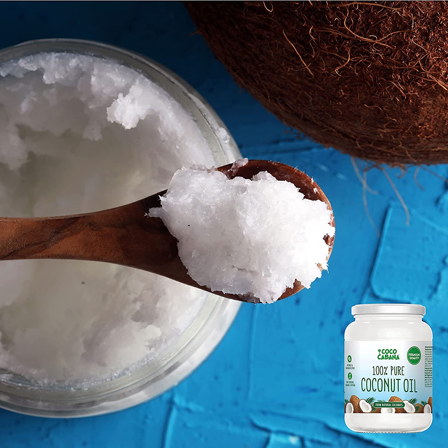 Coco Cabana - 100% Pure Coconut Oil (1L)