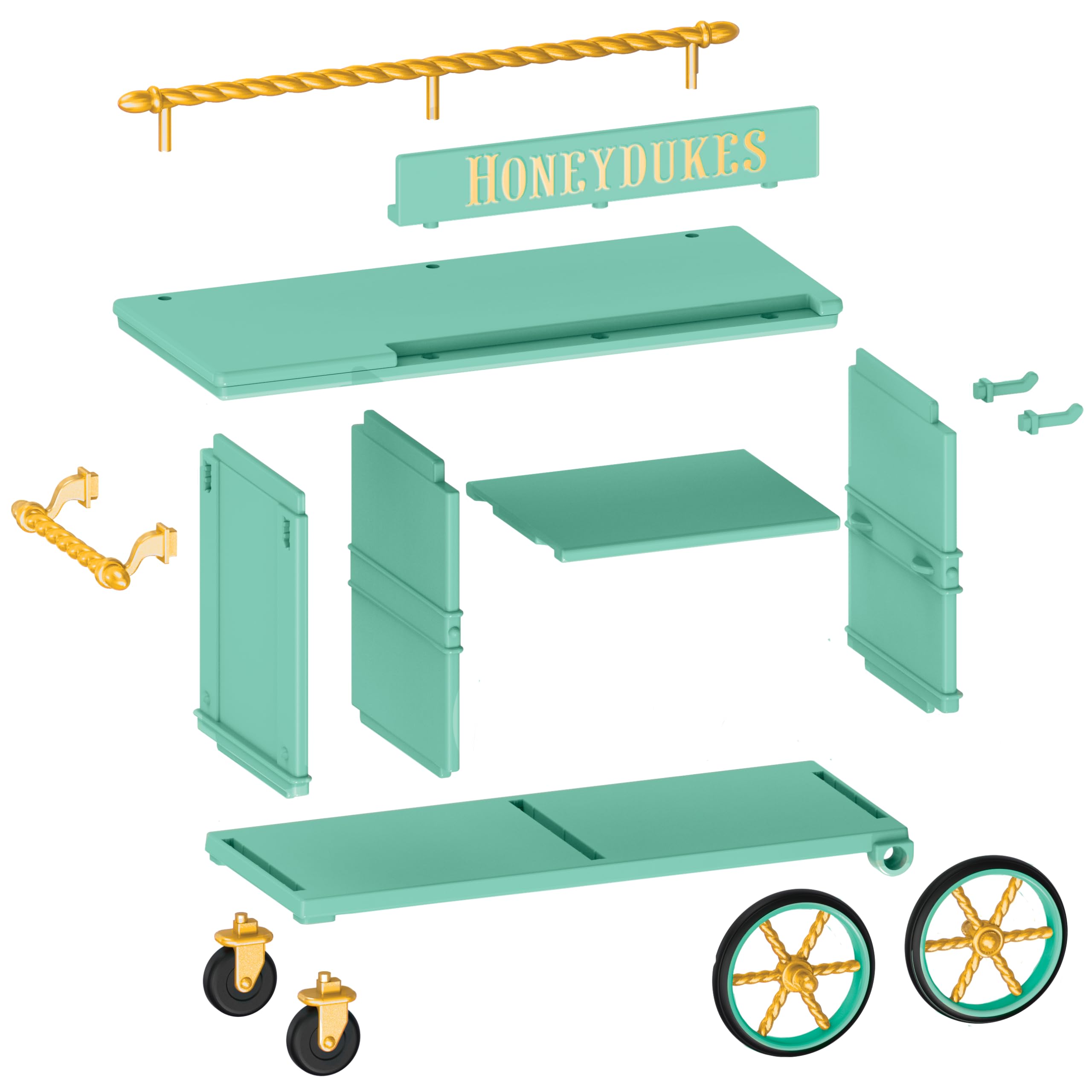 MGA Miniverse Make It Mini Honeydukes Trolley - Harry Potter Building Playset 5