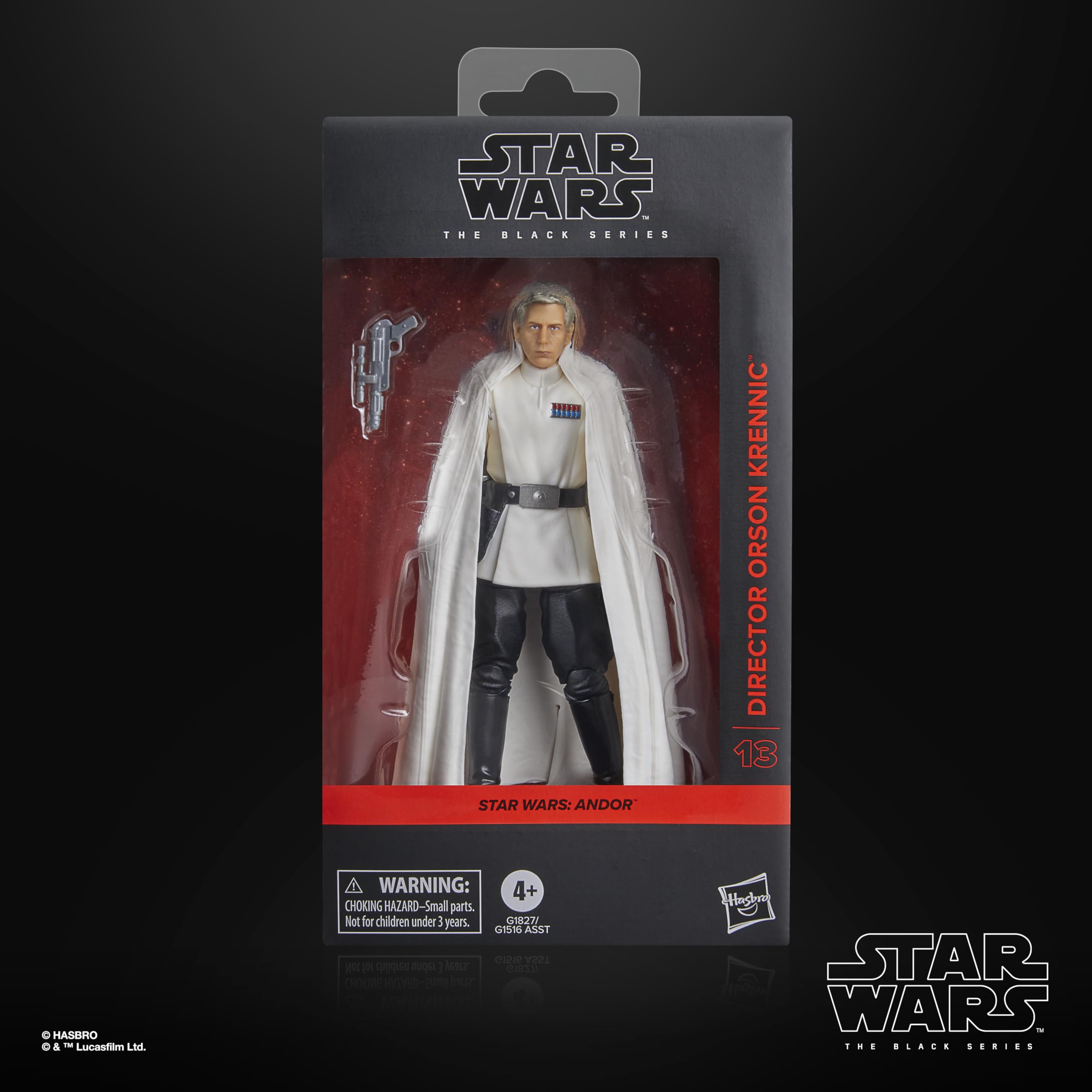 Star Wars The Black Series Director Orson Krennic Action Figure | 6 Inch Scale | Hasbro