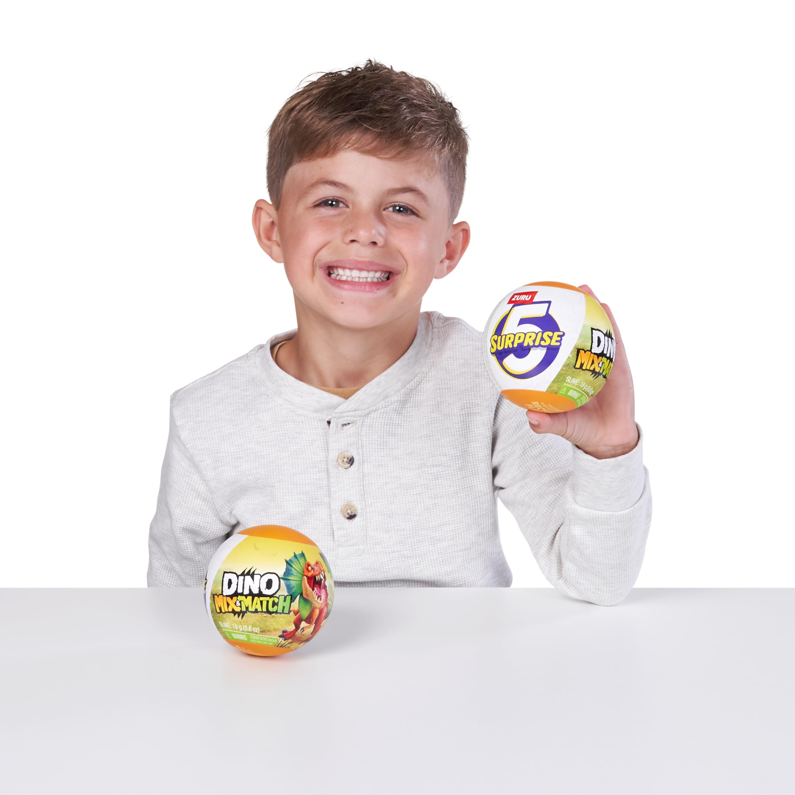 5 SURPRISE Dino Mix & Match by ZURU - Build & Collect Prehistoric Toys for Kids 3