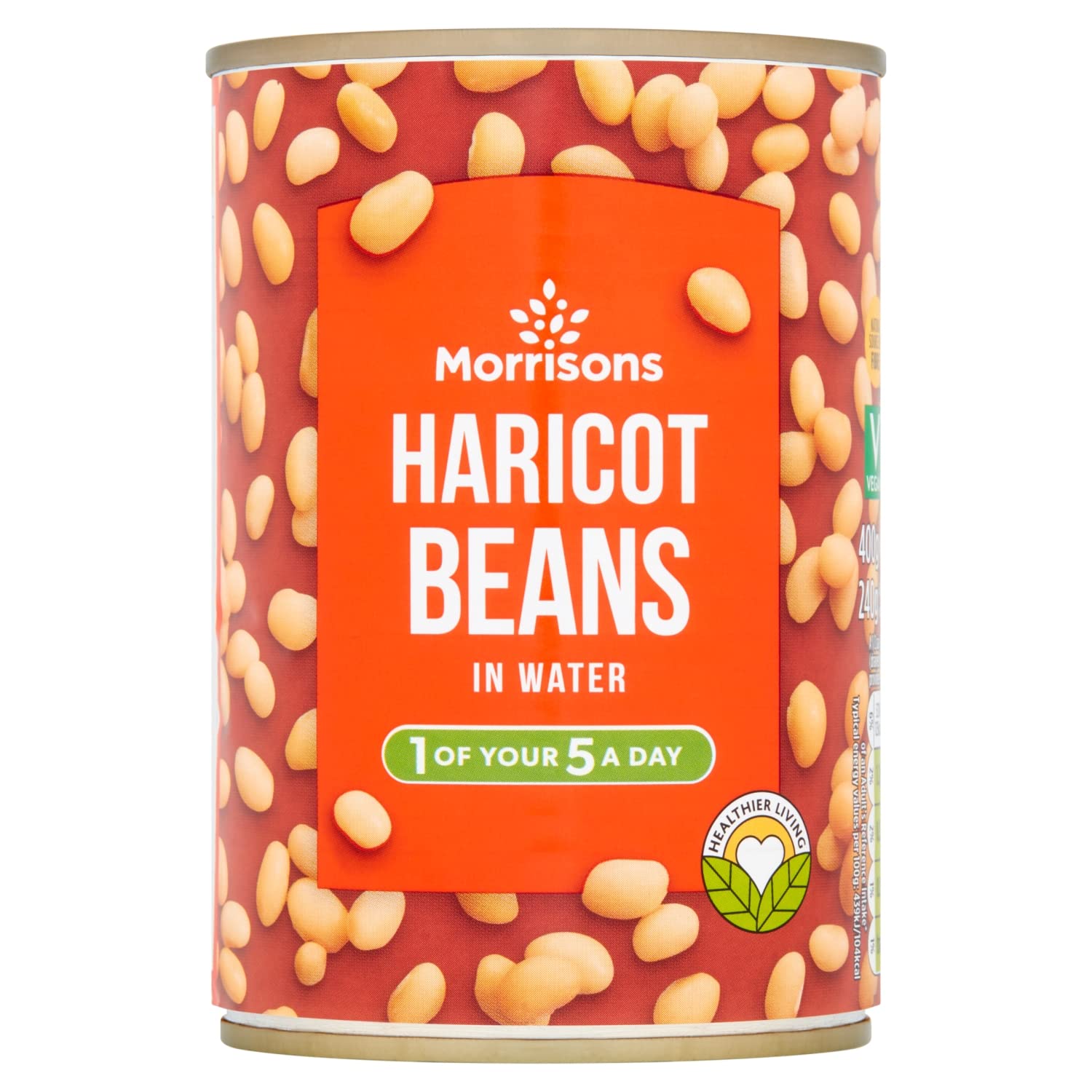 Morrisons Haricot Beans in Water 400g