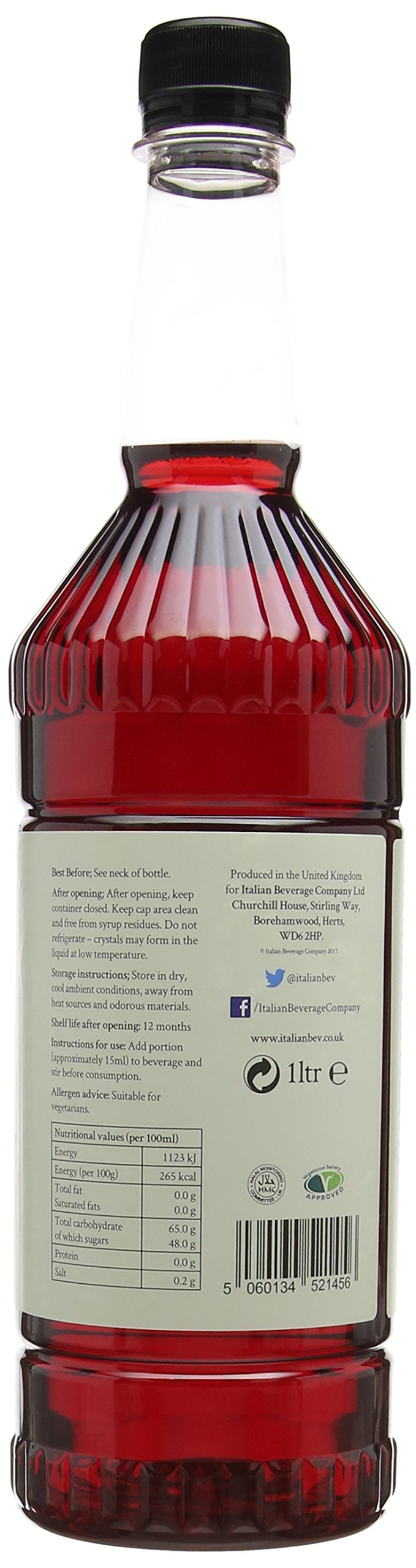 Simply - Strawberry Syrup 1 Litre