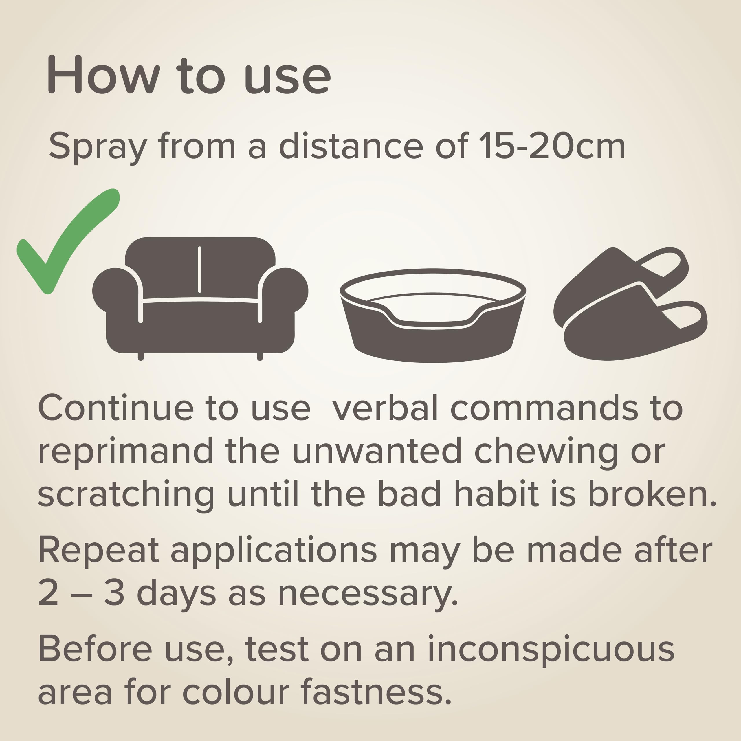 Beaphar STOP IT Spray - Deterrent for Cat & Dog Chewing/Scratching | 125ml 6