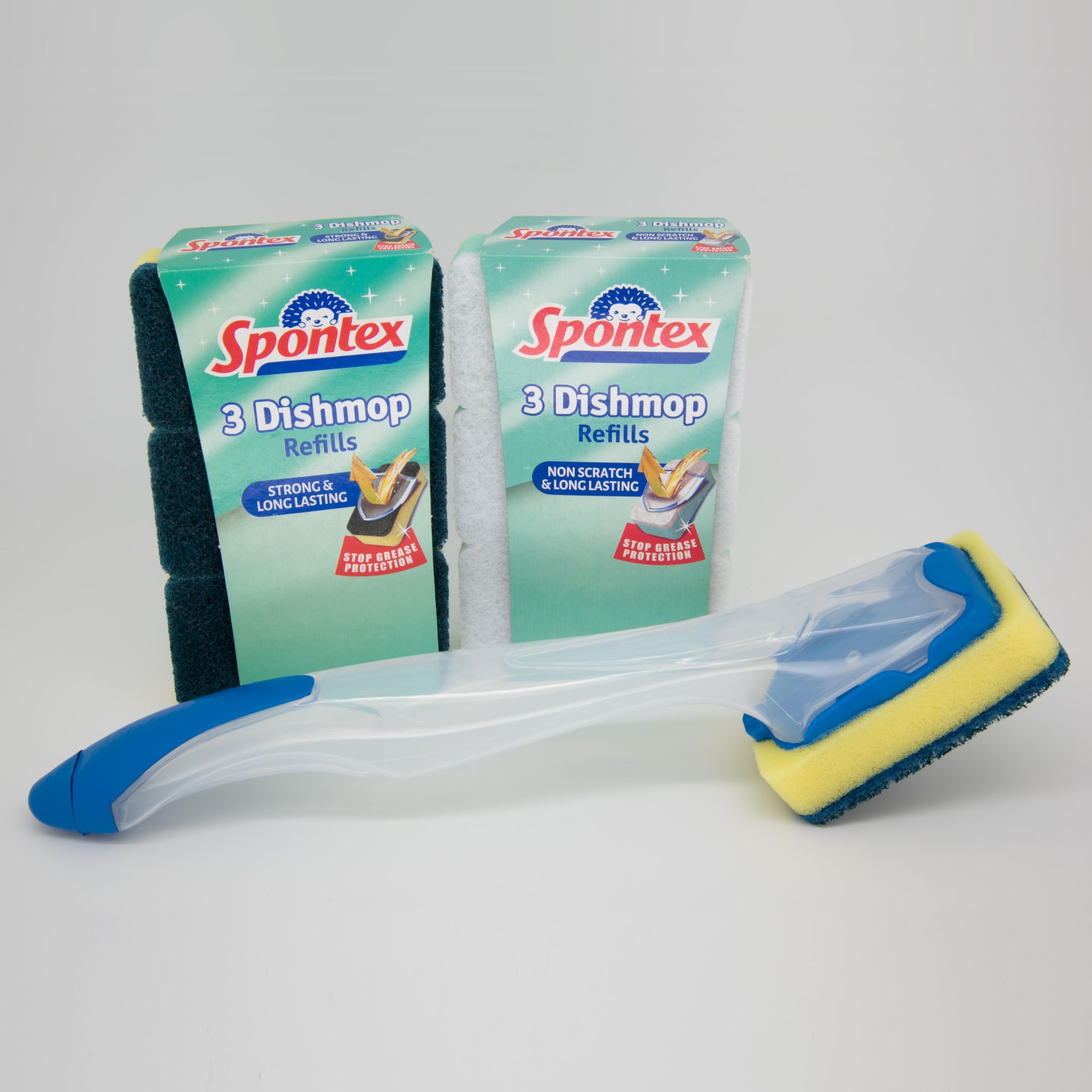 Spontex - Dishmop Refills Replacement Sponge Heads for Washing Up Brush 5