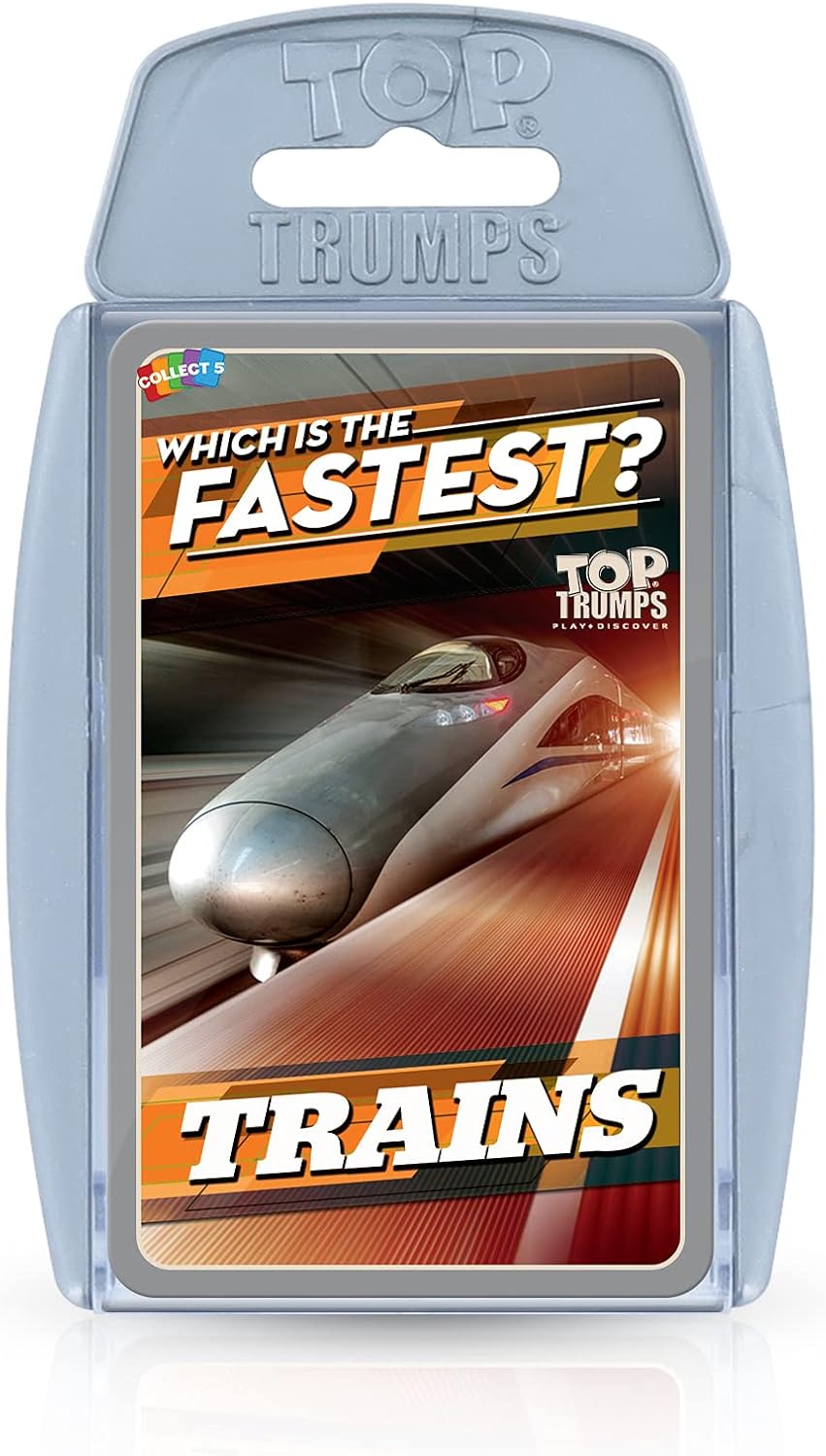 Top Trumps Trains Card Game