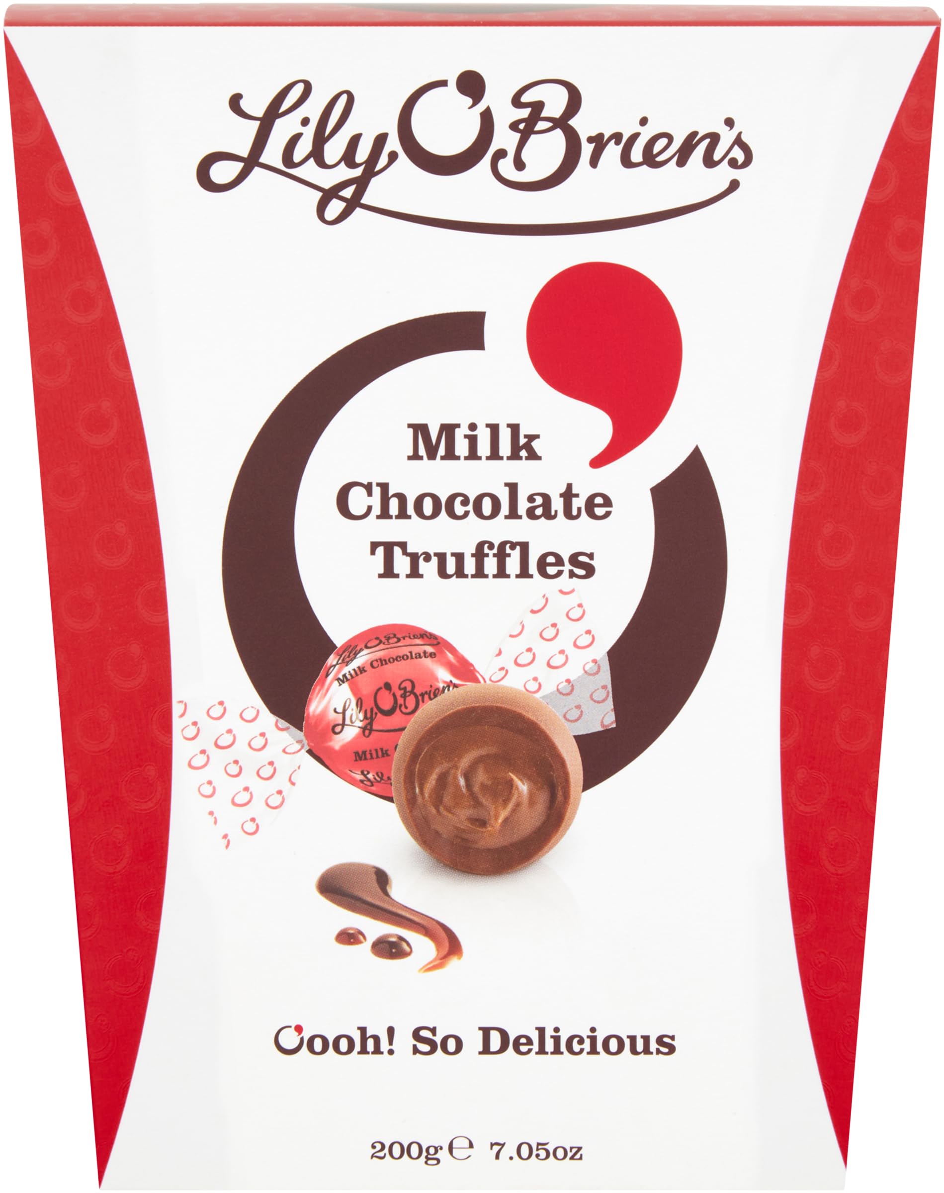 Lily O'Brien's Milk Chocolate Truffles - Individually Wrapped Chocolate Treats