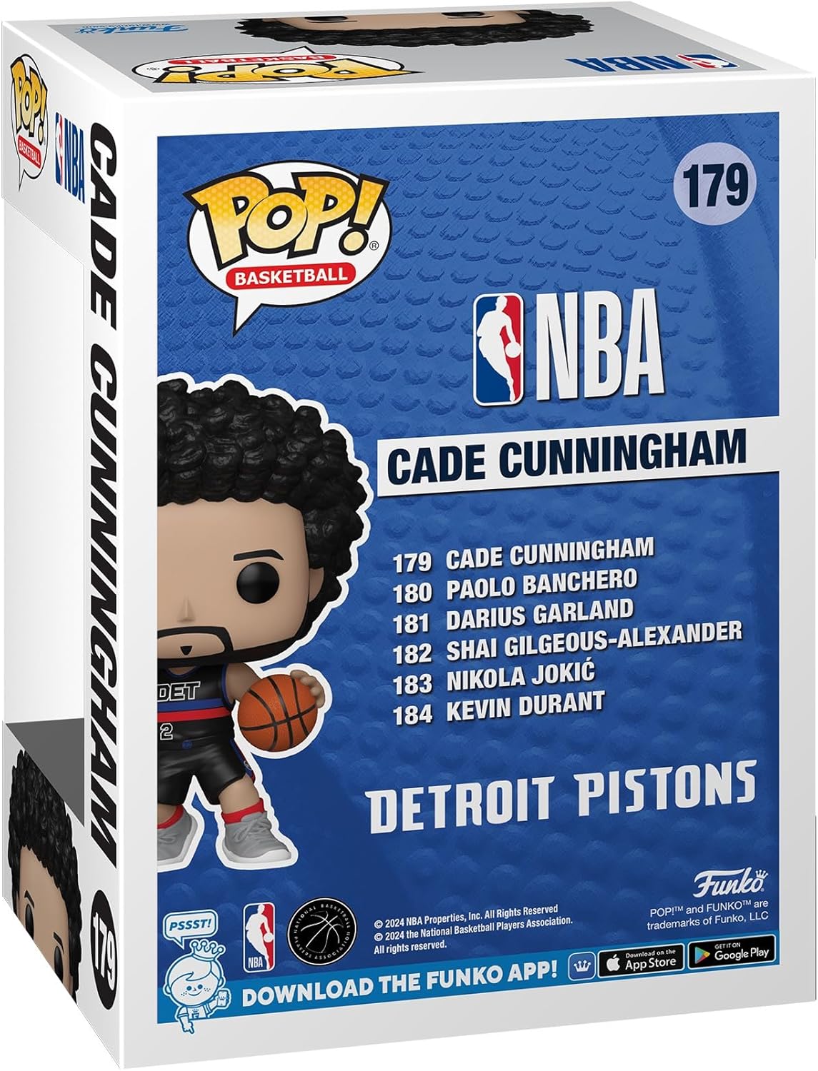 Funko Pop! NBA - Cade Cunningham Vinyl Figure (65790) 9