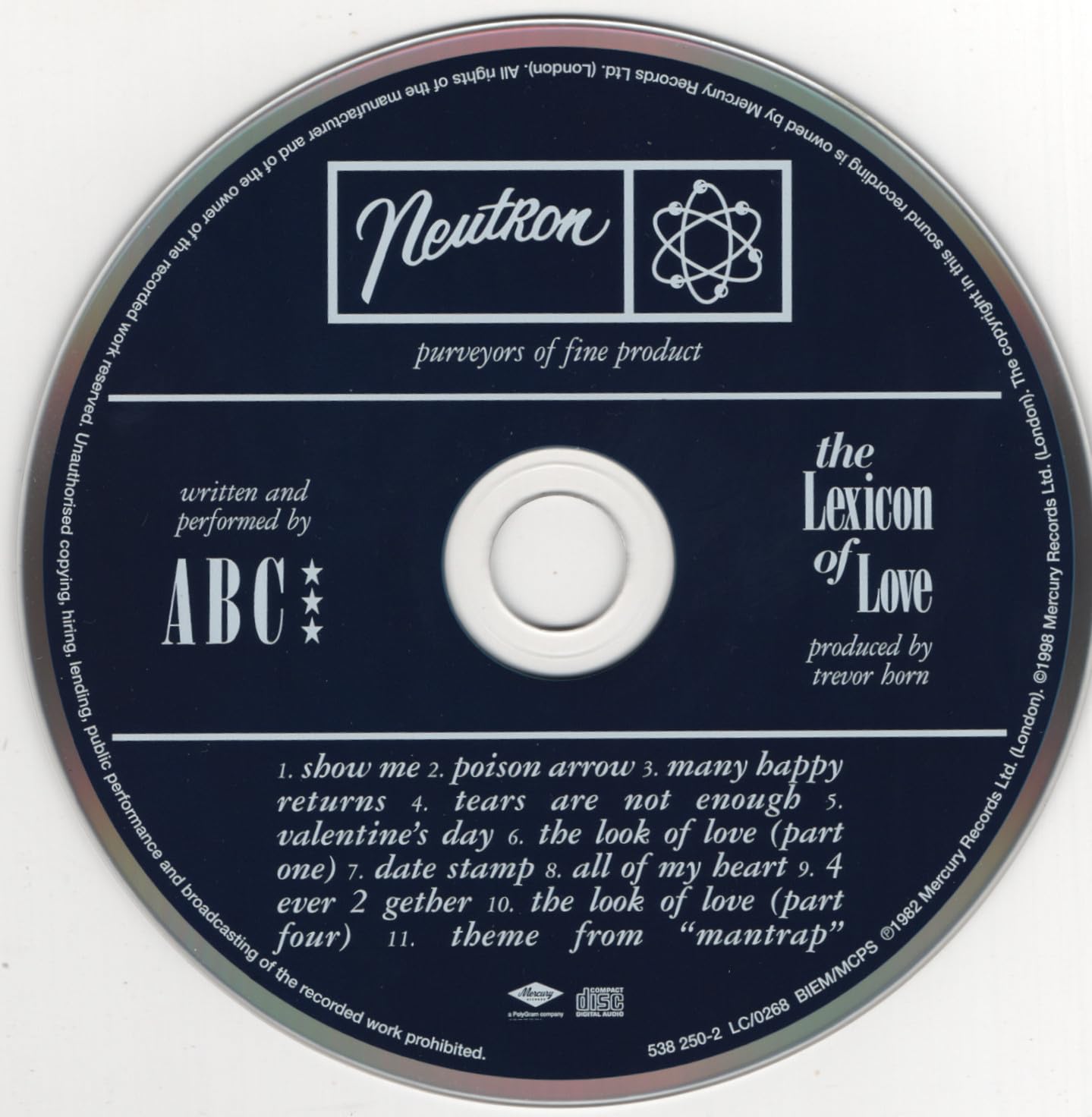 ABC - The Lexicon of Love [Audio CD] 7