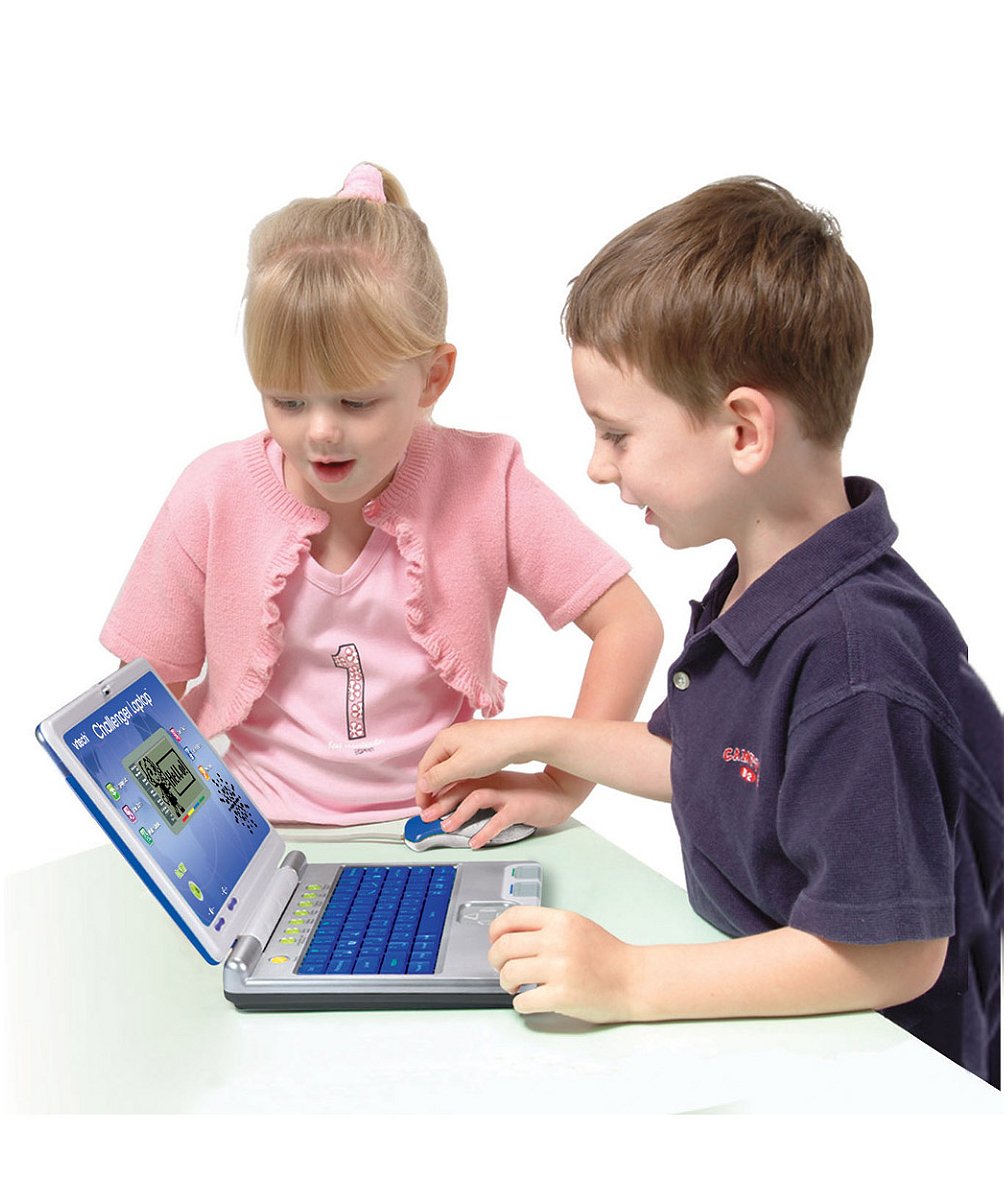 VTech Challenger Laptop - Educational Kids Laptop with 40 Learning Games, 2-Player Mode, QWERTY Keyboard, Ages 3+ 5