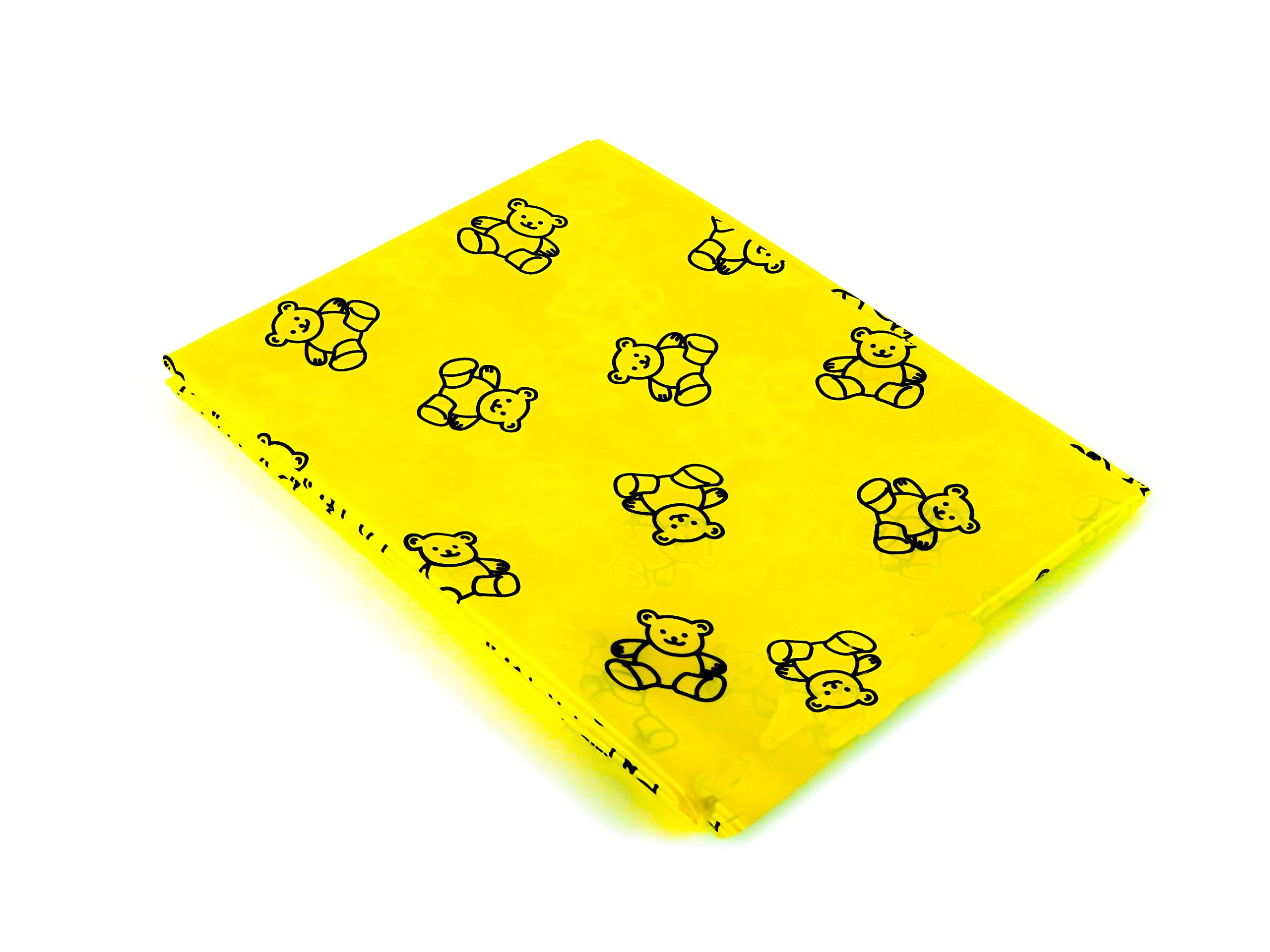 Craftplay Splashmat Table Covering - Waterproof Plastic for Messy Play | 1.5m x 1.5m | Yellow