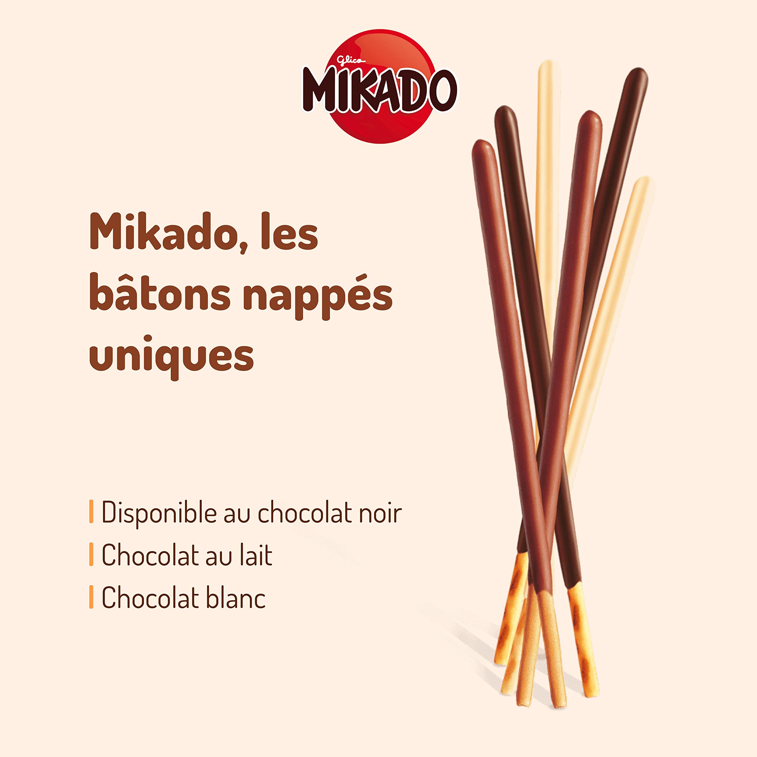 Mikado - LU Mikado Milk Chocolate Sticks, Classic French Biscuit Snacks Coated in Smooth Milk Chocolate 14