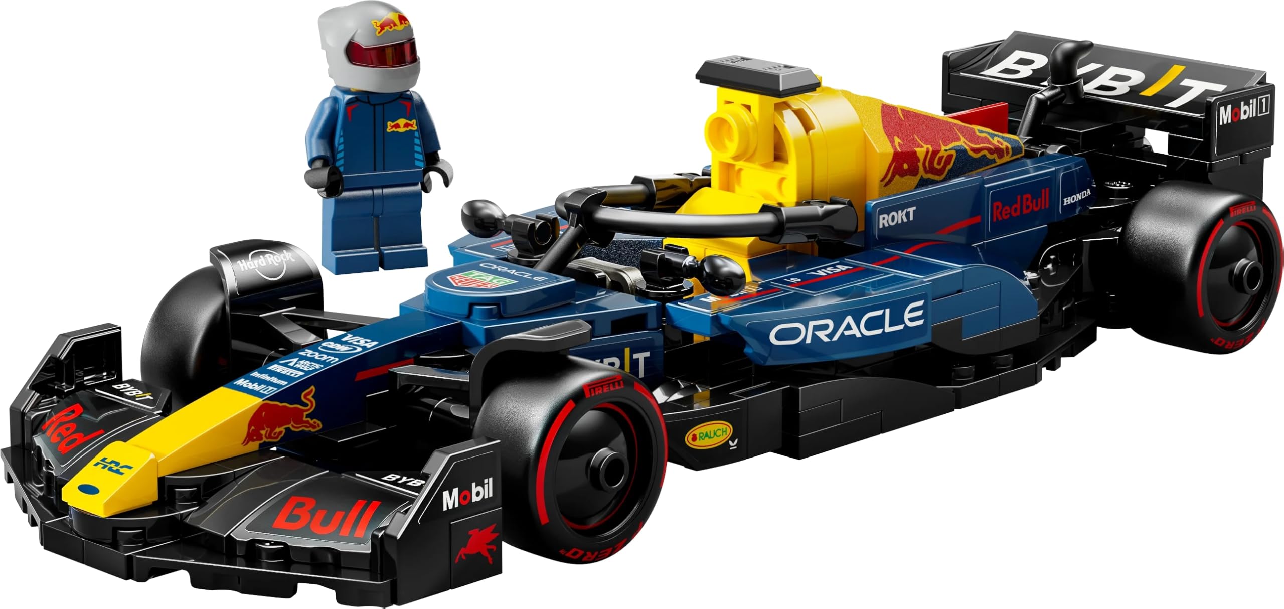 LEGO Speed Champions Oracle Red Bull Racing RB20 F1 Race Car 77243 - Buildable Formula 1 Model with Driver Minifigure for Adults