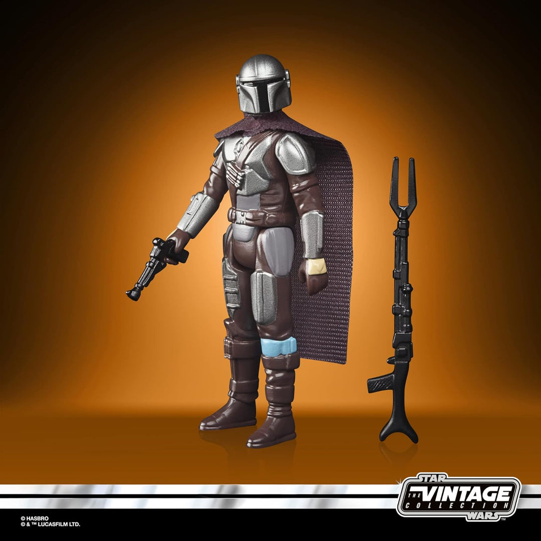 Hasbro Star Wars Retro Collection The Mandalorian - Din Djarin (Beskar) Action Figure (F4456)