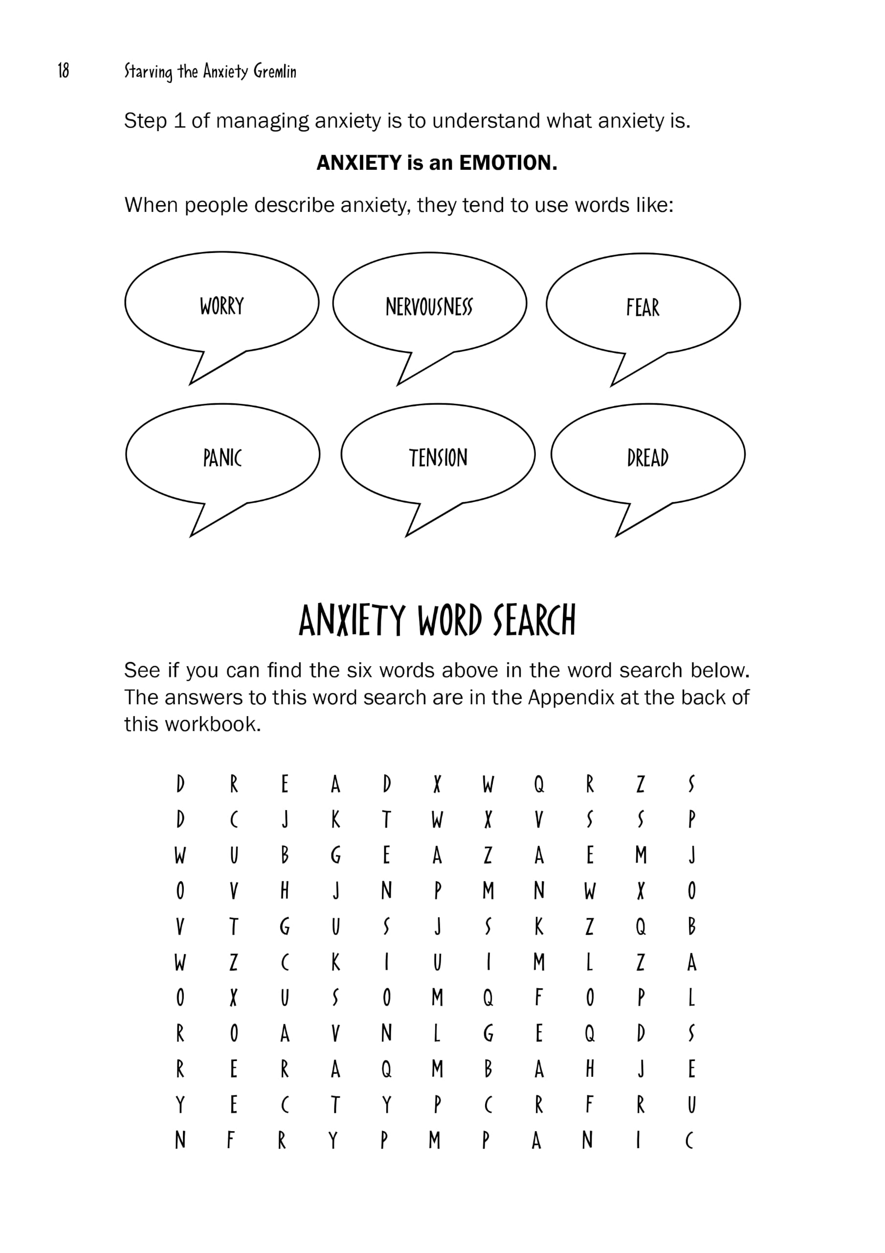 Jessica Kingsley Publishers Starving the Anxiety Gremlin CBT Workbook for Young People | Ages 10+ 7