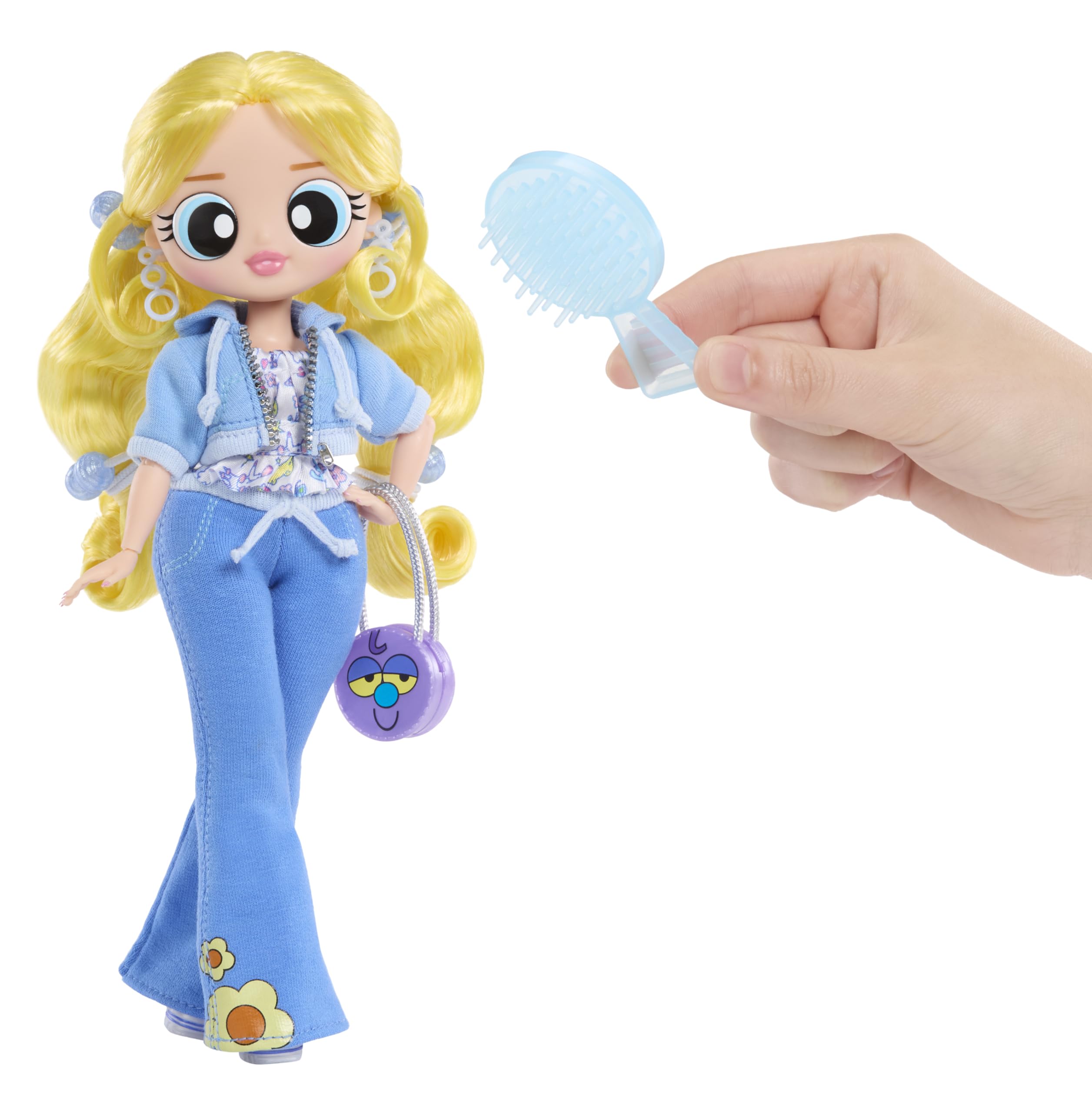 L.O.L. Surprise! OMG The Powerpuff Girls Doll - Bubbles - Fashion Doll with Outfit & Accessories, Collectible Toy for Kids 6