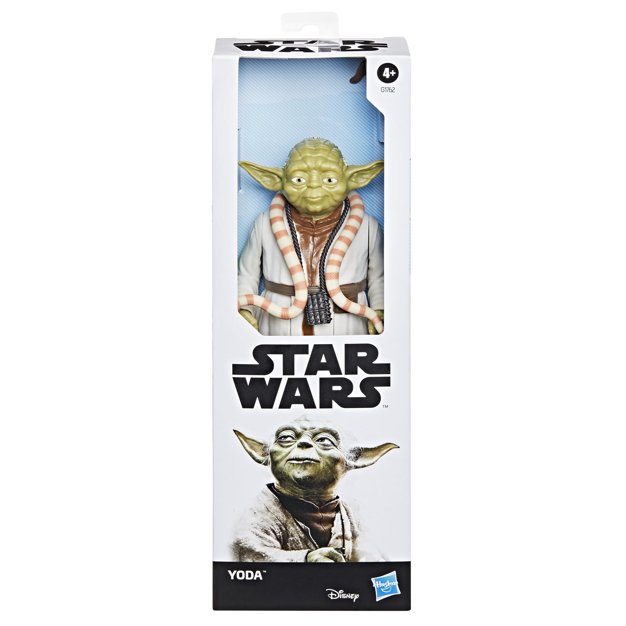Star Wars Titan Hero Series Yoda - 12-Inch Scale Action Figure with Lightsaber & Staff 4