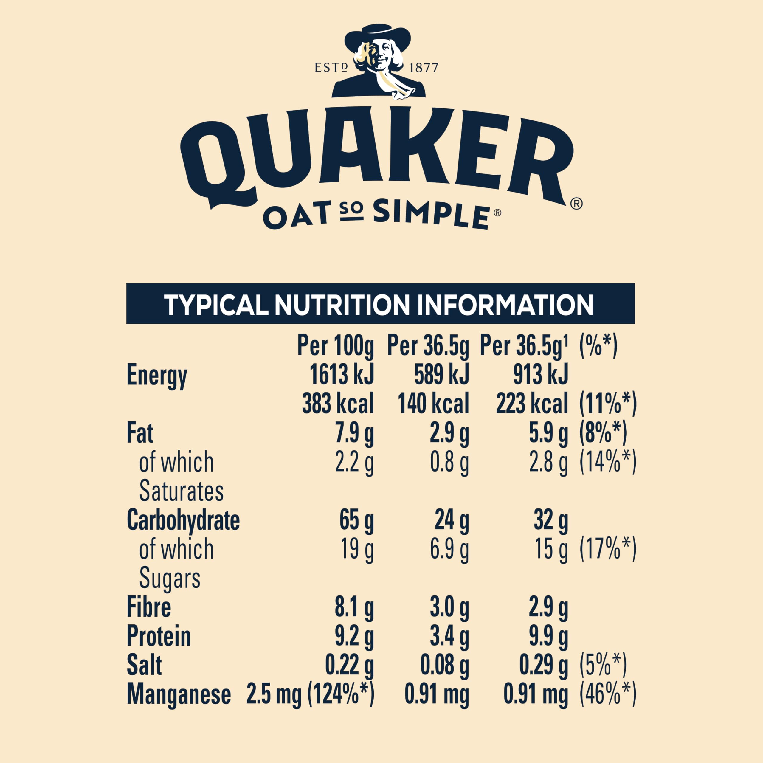 Quaker Hazelnut Chocolate 10pk