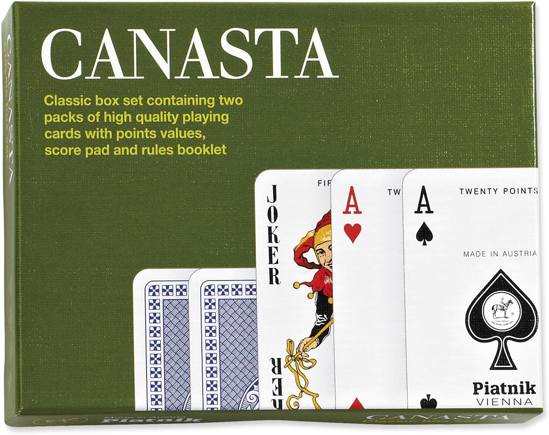 Piatnik Canasta Double Deck Playing Cards | Card Game Set