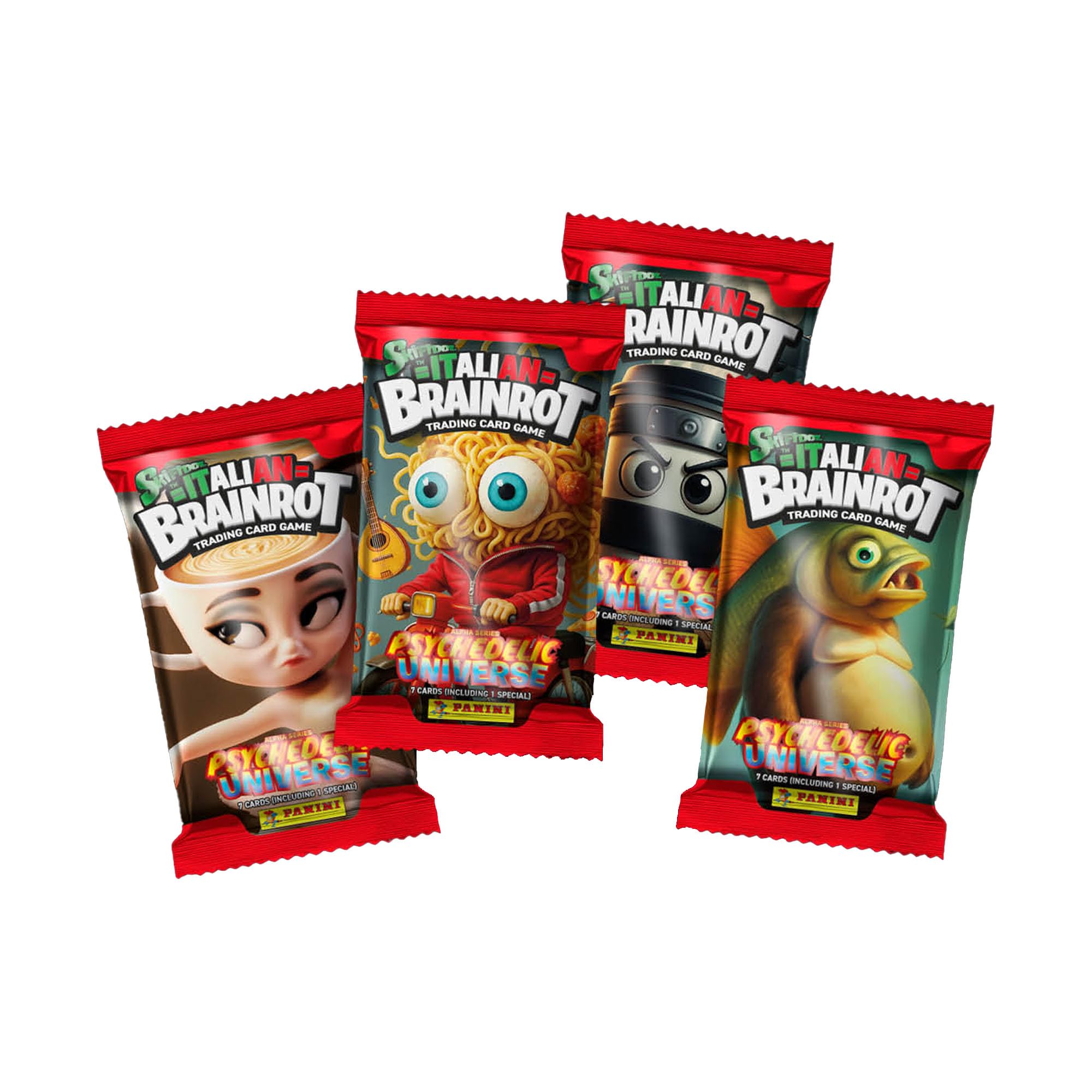 Panini Skifidol Italian Brainrot Trading Cards - Multiset