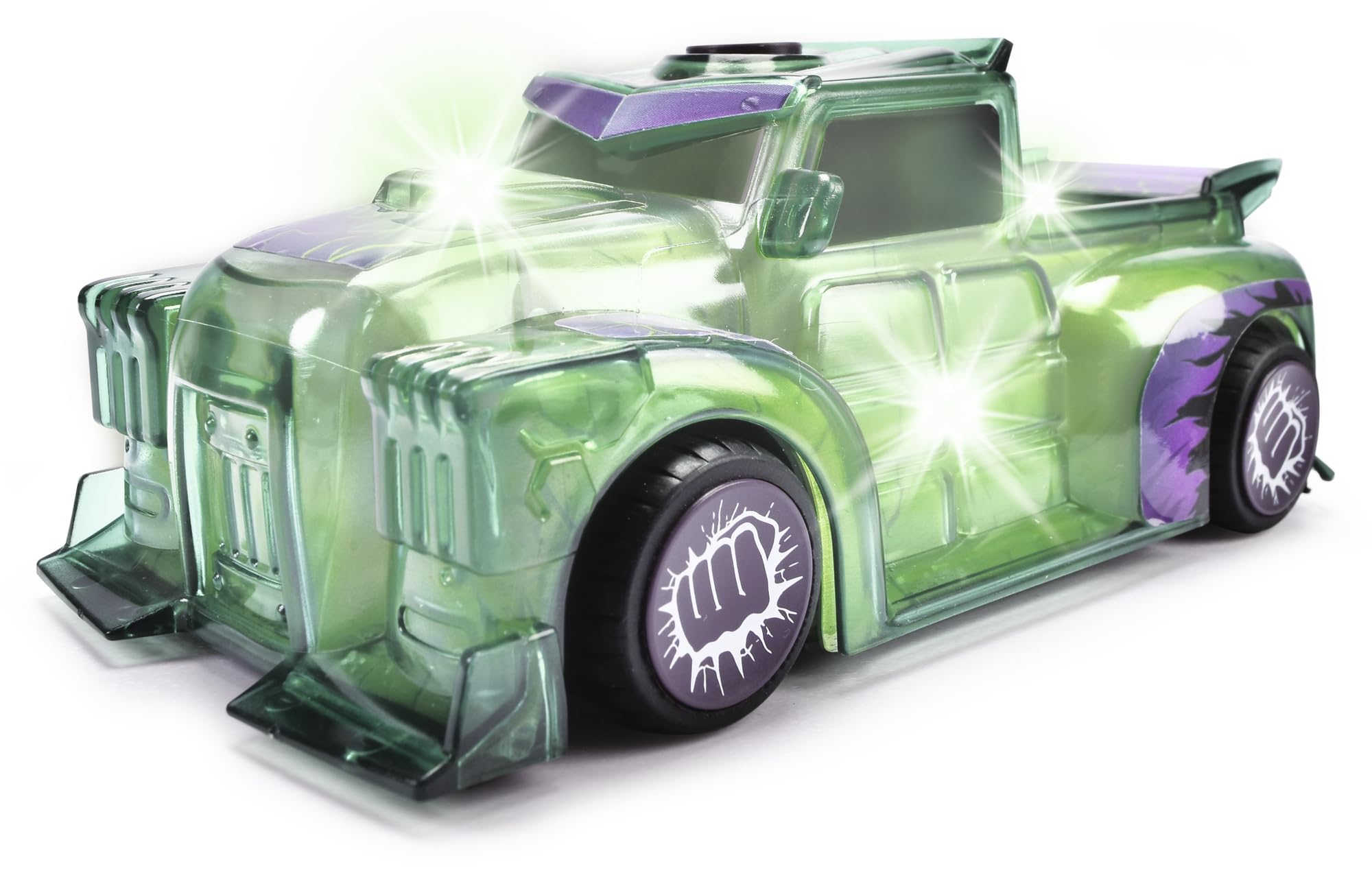 Jada Marvel Light Hero Hulk 1:32 Scale Vehicle - Light-Up & Sound Effects