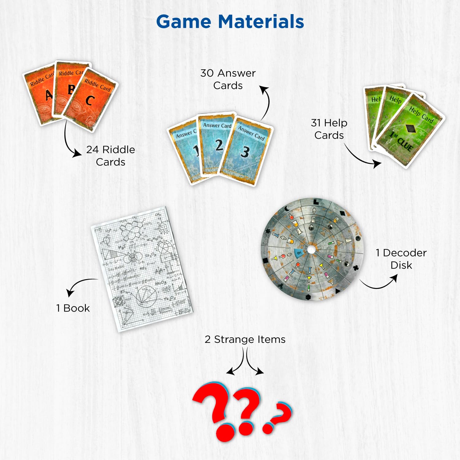 Thames & Kosmos EXIT: The Secret Lab Escape Room Card Game 10