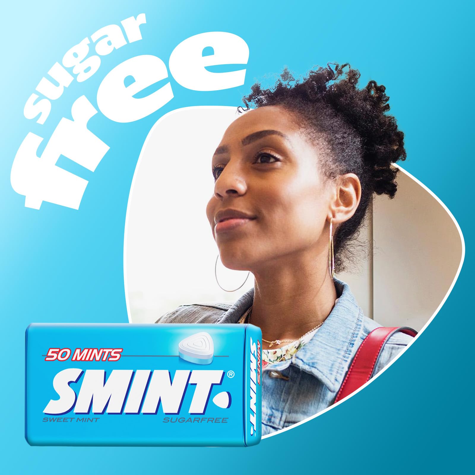 Smint Sugar Free Sweet Mints - 12 XXL Tins (50 Mints Each) | Tooth-Friendly Xylitol 4