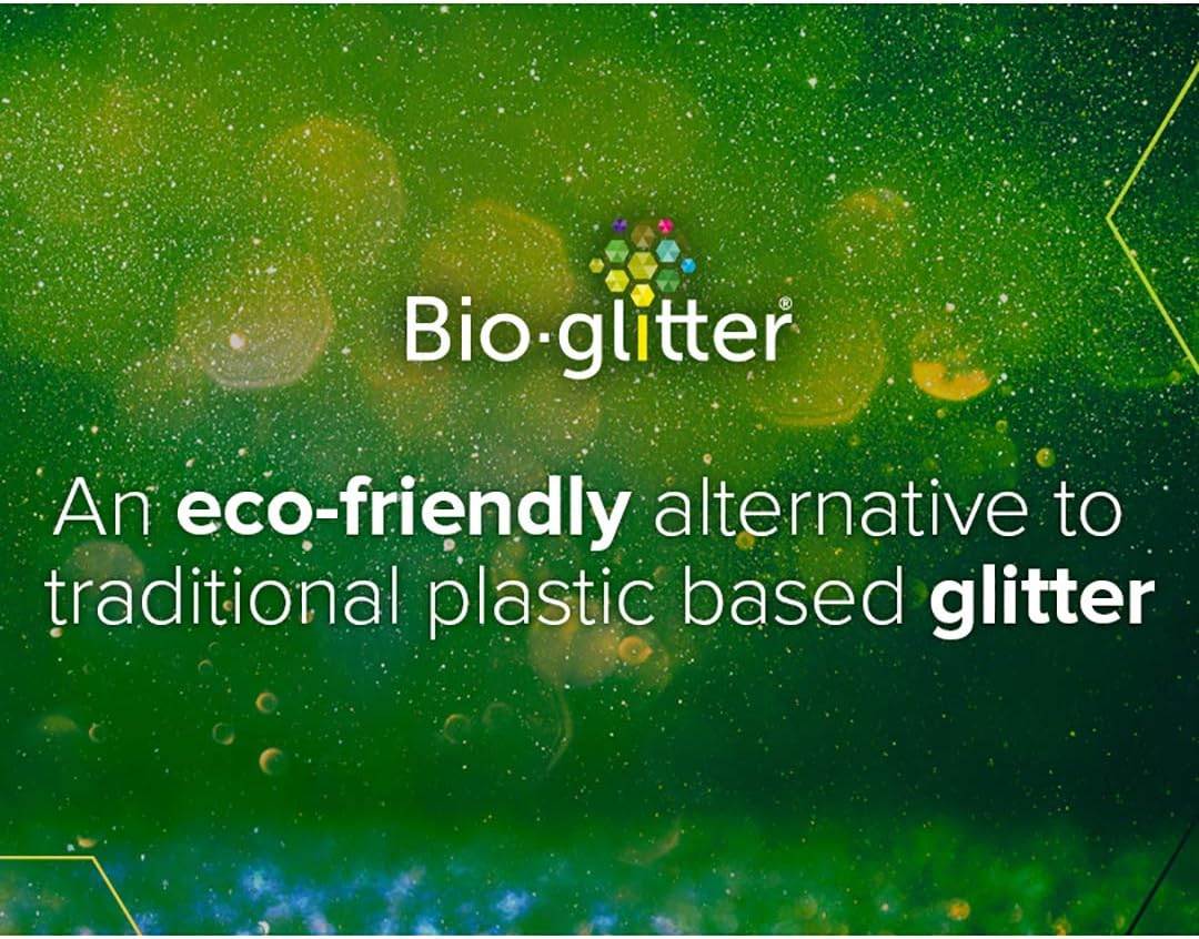 FabLab Glitter Tattoos Kit with Bioglitter – 28 Designs & 4 Sparkly Colors 9