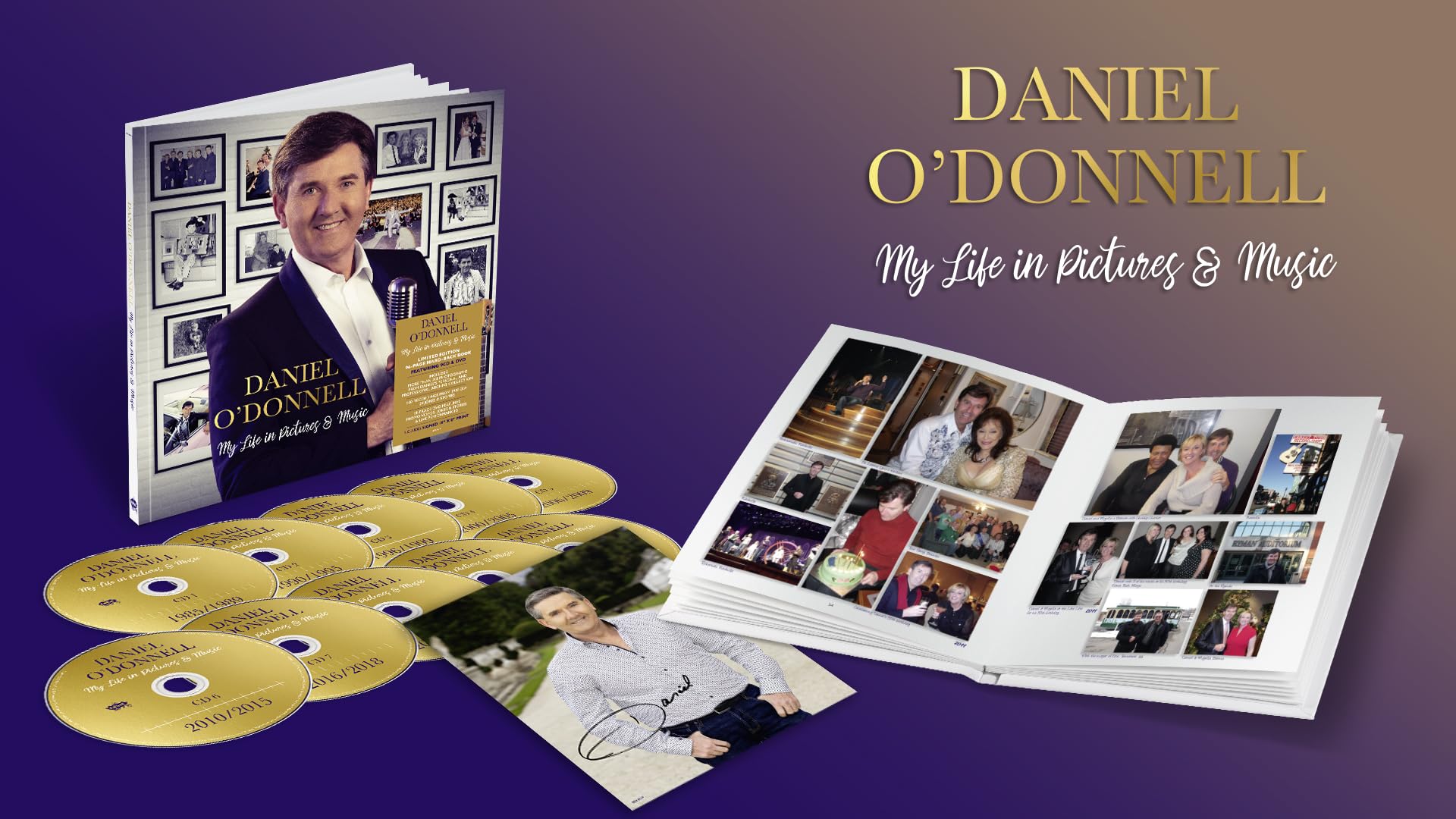 Daniel O'Donnell: My Life In Pictures & Music (9CD+DVD) [DVD]