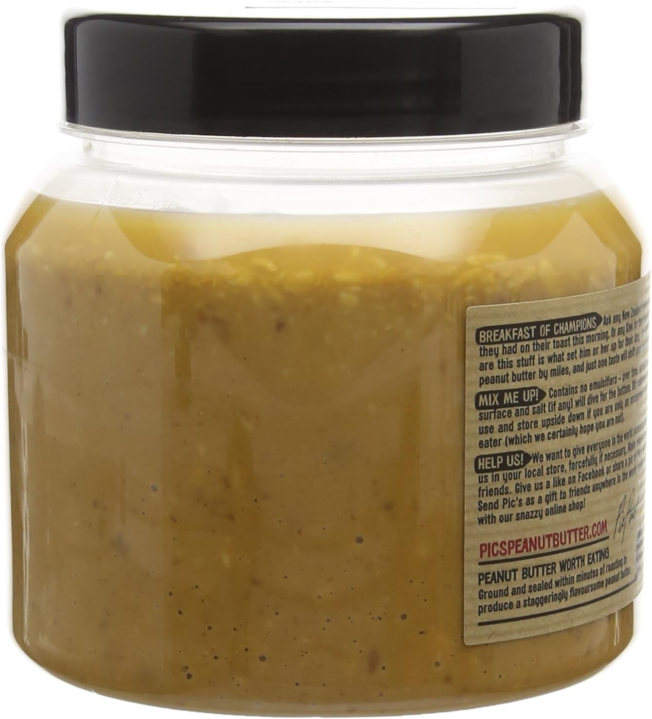 Pic's - Peanut Butter Crunchy 1 kg Nut Spread