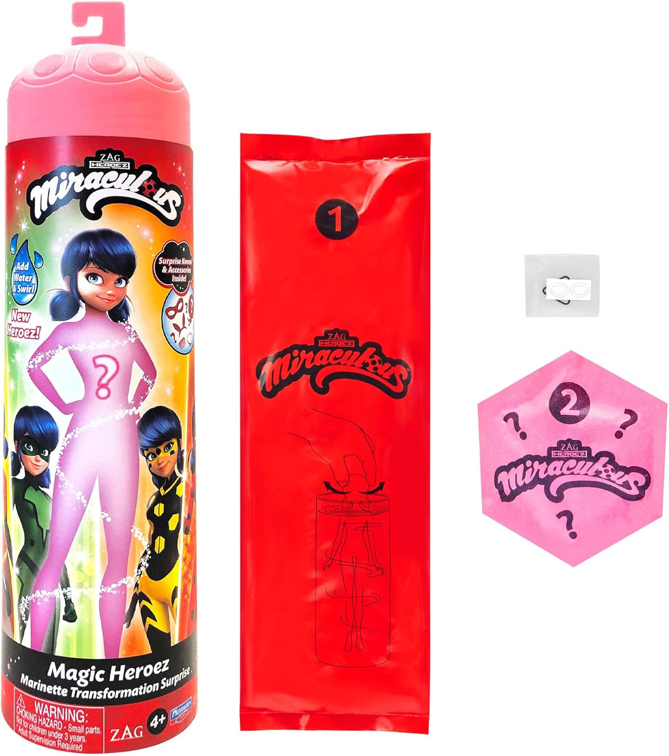 Miraculous Ladybug Magic Heroez Reveal Colour Change Doll - Bandai, 4+ Years 6
